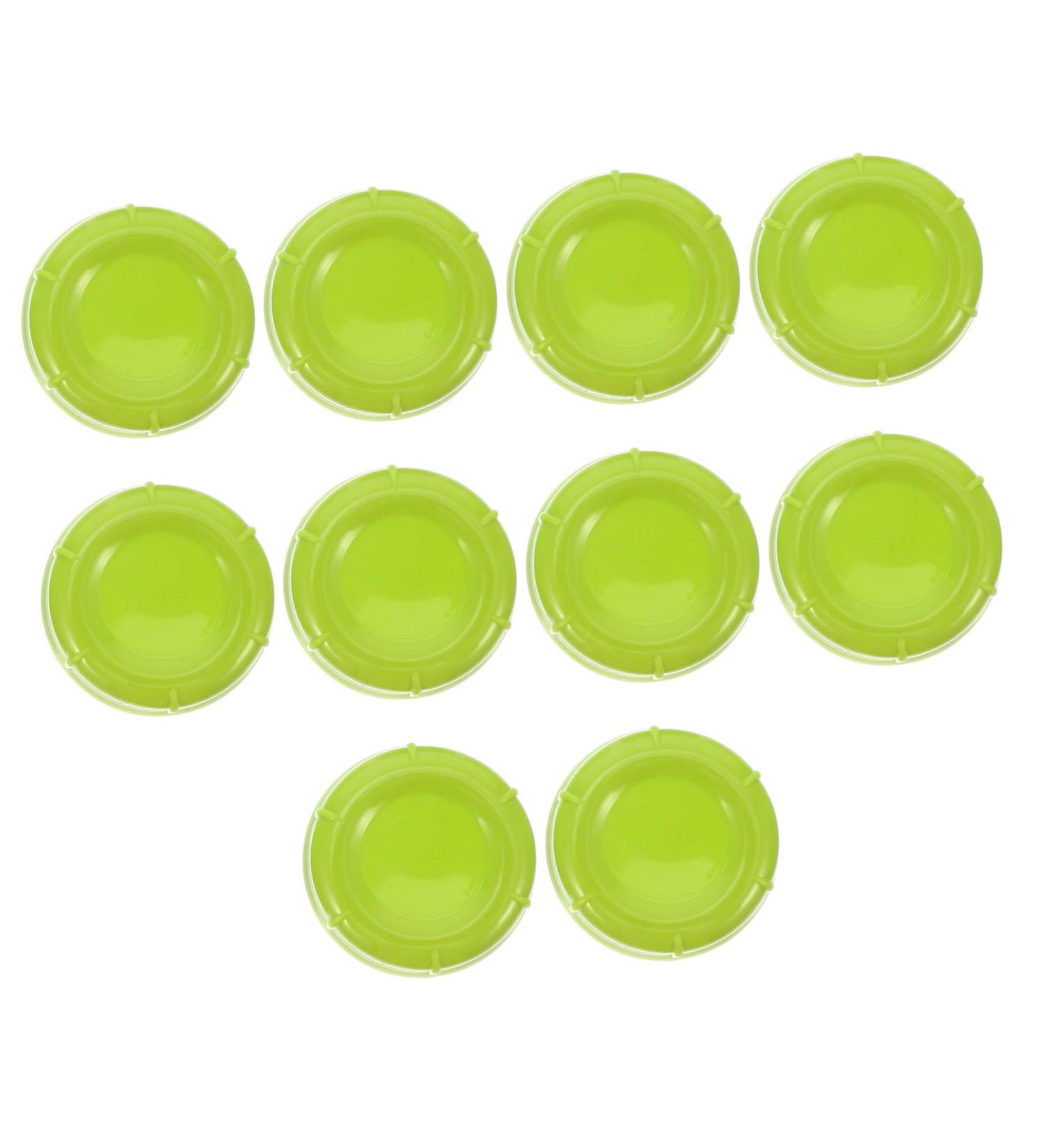 10-Pack Mam Lid Milk Airtight Plastic Glass - Replacement Caps for Bottles | Compatible with Water Holders & Breastfeeding | Green 4.3x4.3x1.5cm - Buy Online on SooperMarket.com
