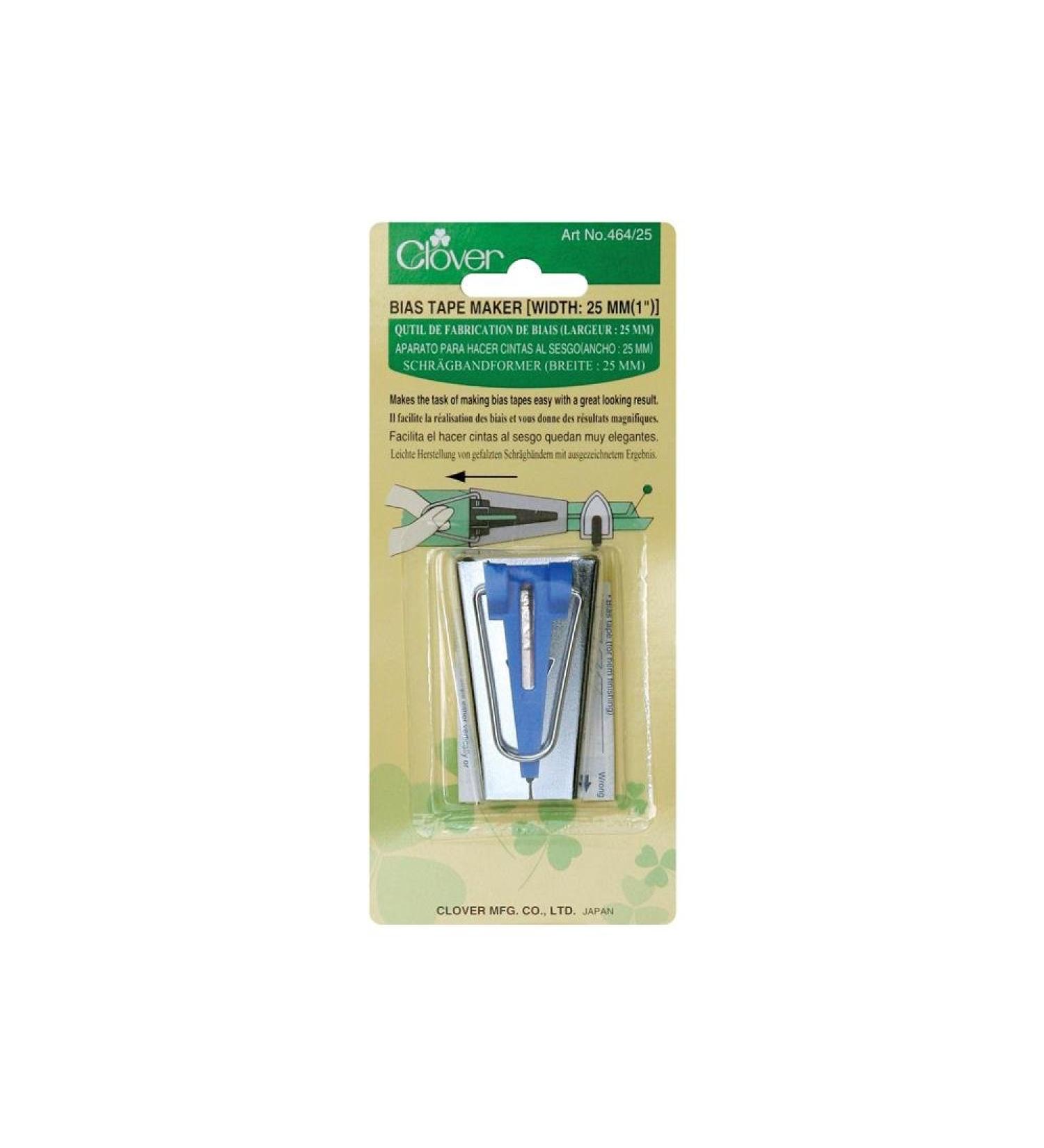 Bias Tape Maker by Clover - 25mm (1") wide