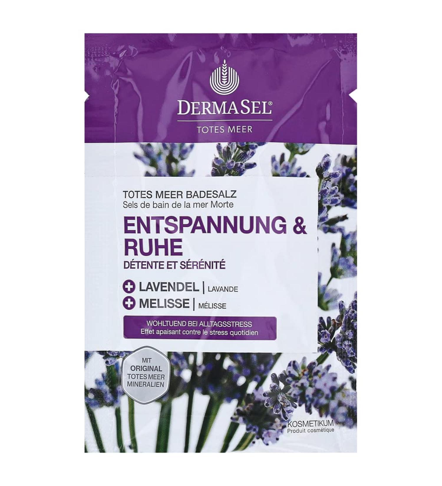 DERMASEL Dead Sea Bath Salt Relaxation & Calm