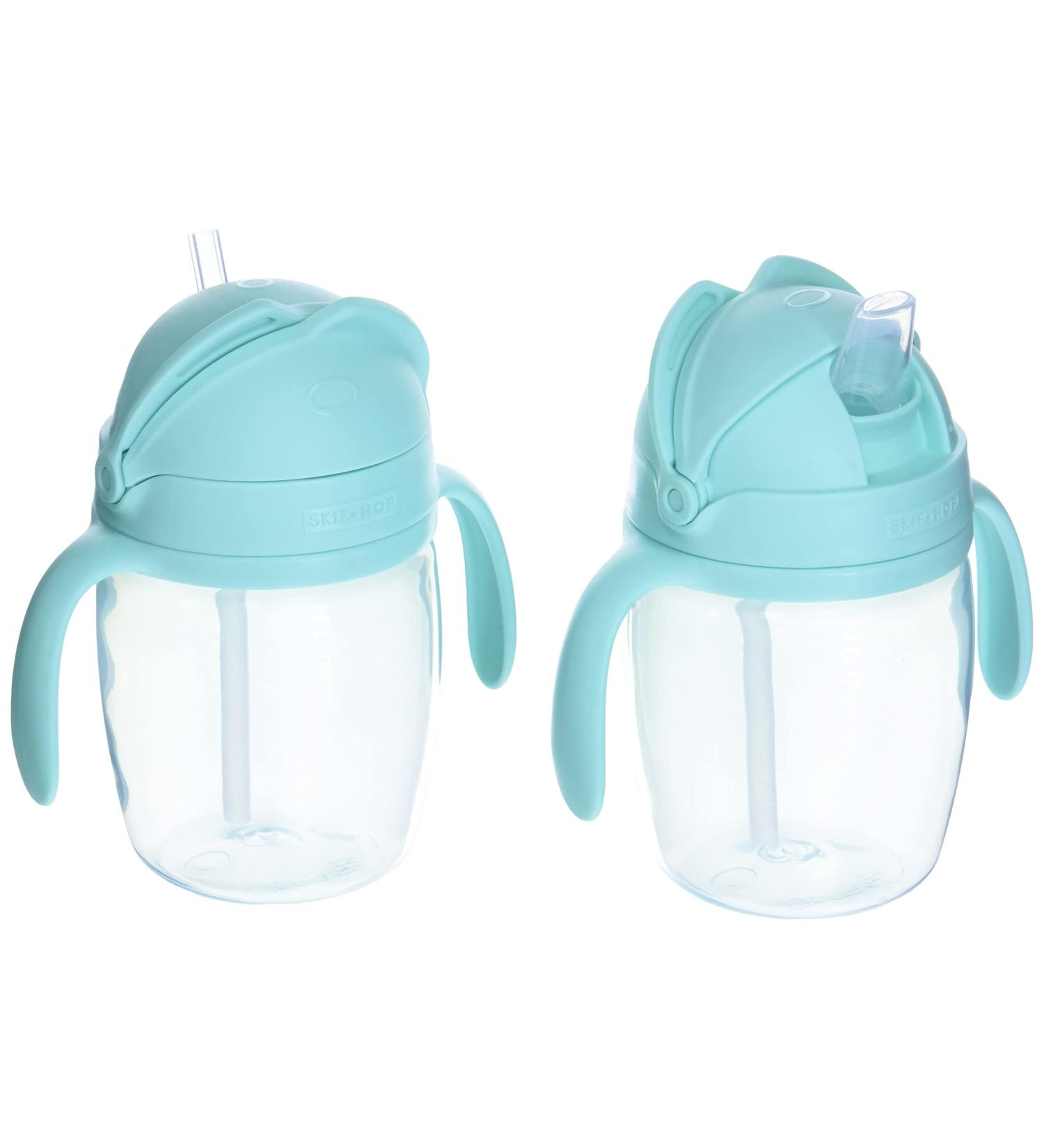 Skip Hop Toddler Sippy Cup Sip-to-Straw 2 Pack - BPA-Free and Leak-Proof - Buy Online on SooperMarket.com
