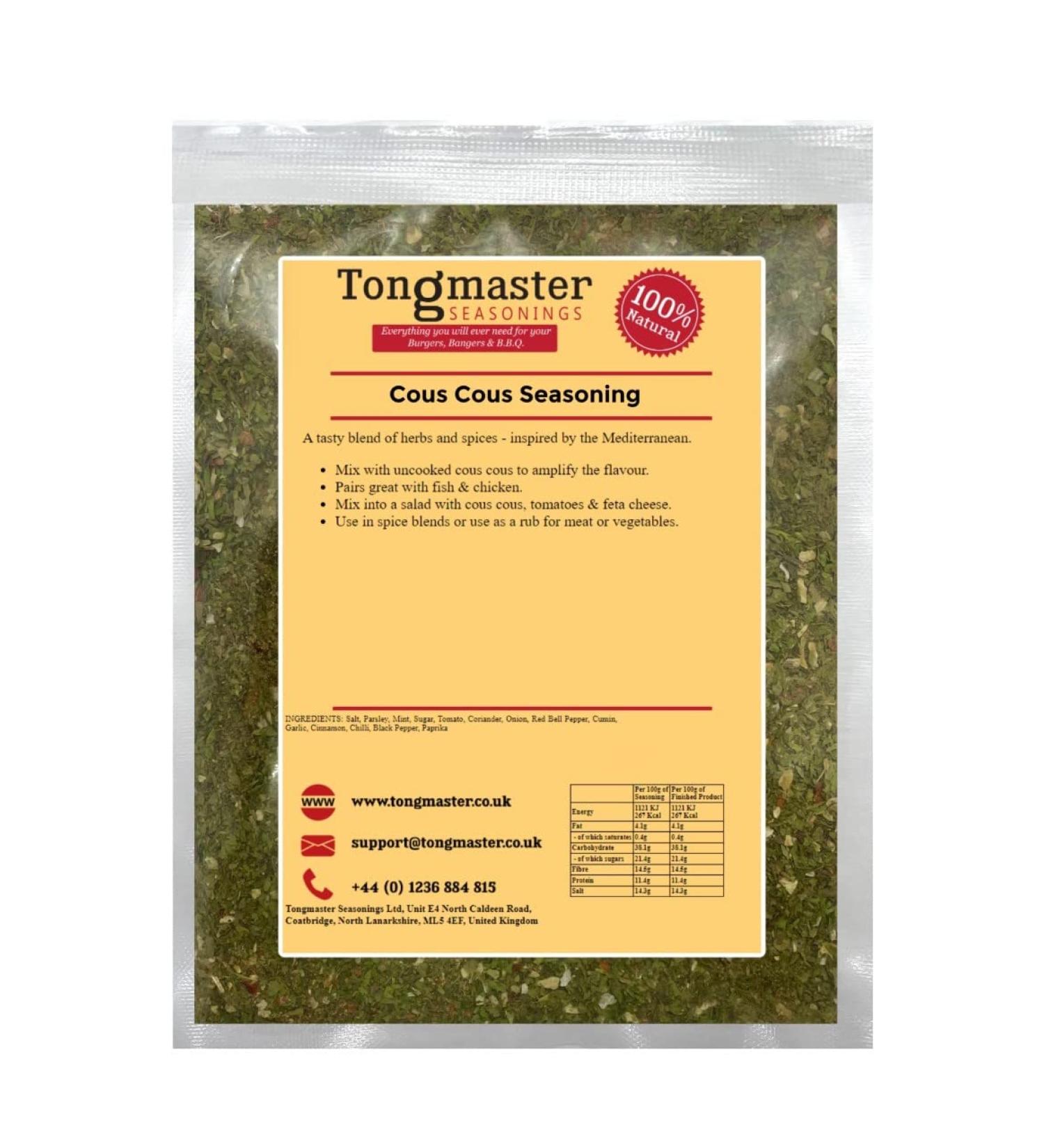 Cous Cous Seasoning (Mint & Chilli) - 1kg