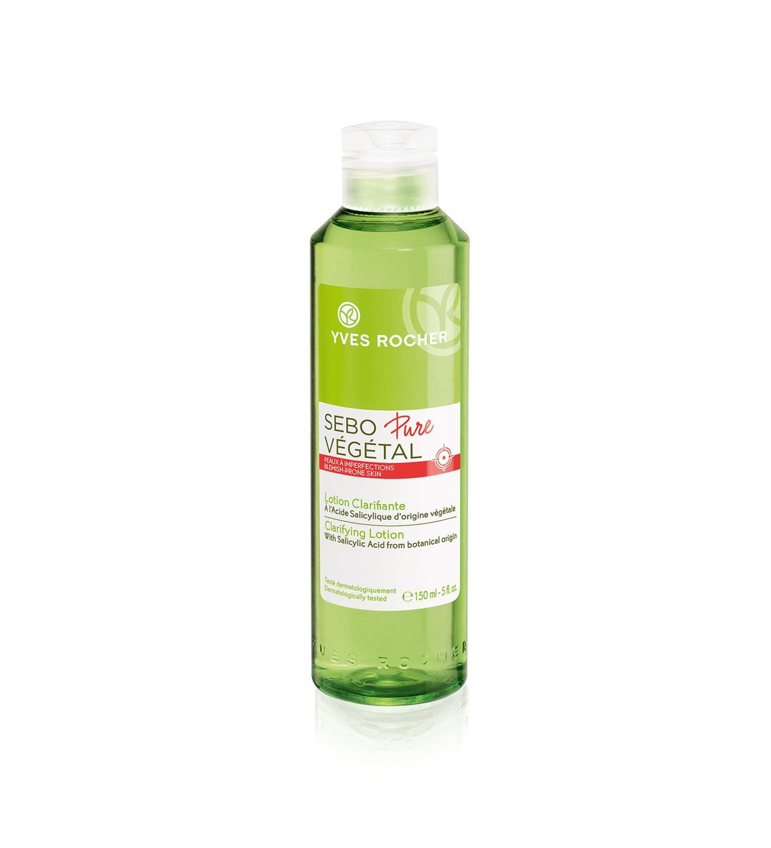 Buy Yves Rocher Sebo Pure Vegetal Clarifying Lotion - 150 ml | International Shipping Available - Buy Online on SooperMarket.com