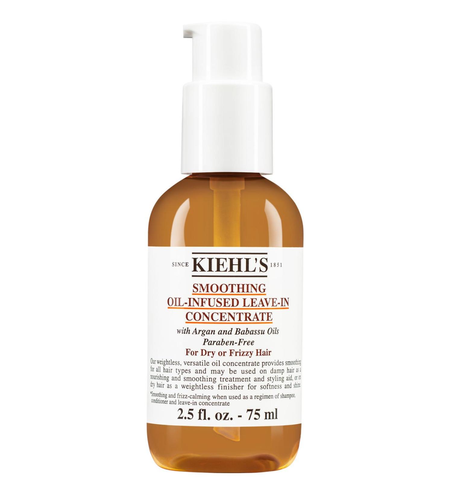 Kiehl's Smoothing Oil-Infused Leave-in Concentrate 2.5 Ounce