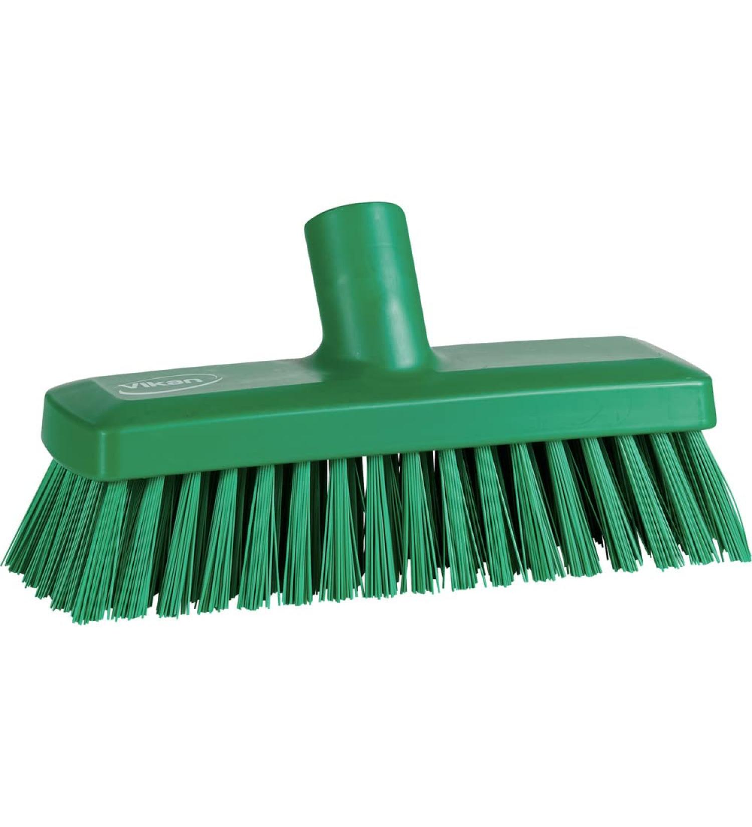 Vikan Compact Wall/Deck Scrub - Hard - Green - Buy Online on SooperMarket.com