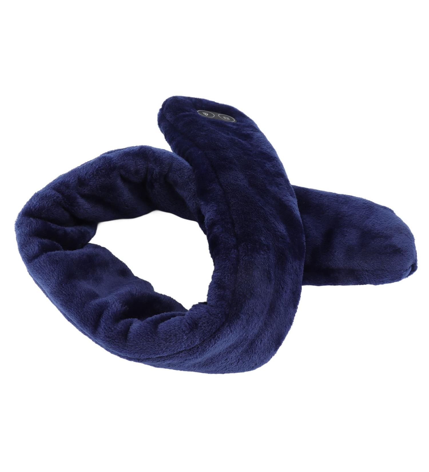 Dioche USB Heating Scarf - Soft & Warm Pain Relief Neck Wrap with Vibration Massage for Adults & Seniors - Buy Online on SooperMarket.com