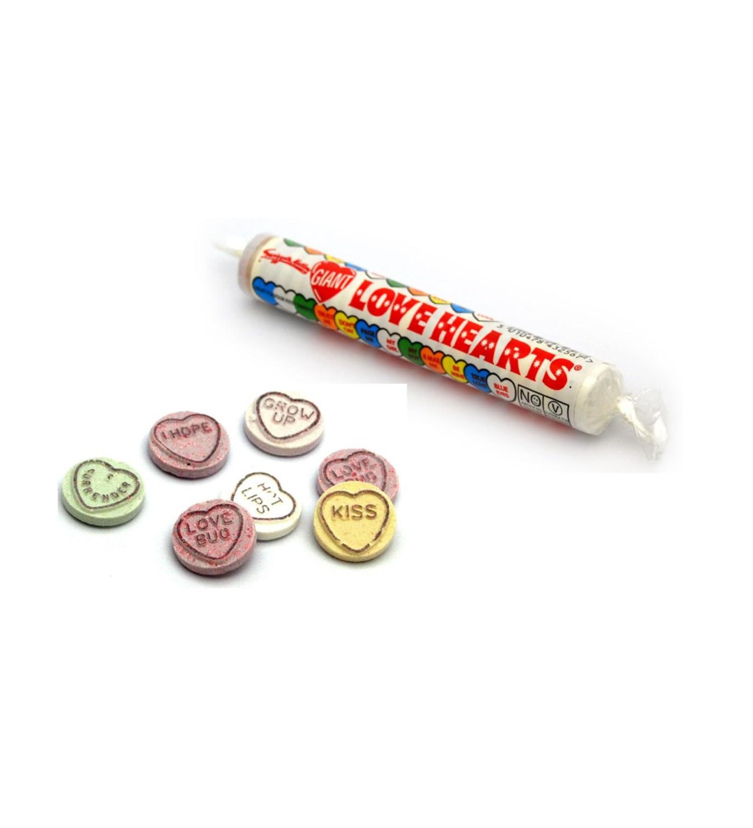 24 Rolls of Love Hearts/Parma Giant Violets/Fizzers by Swizzels (Love Hearts) - Buy Online on SooperMarket.com