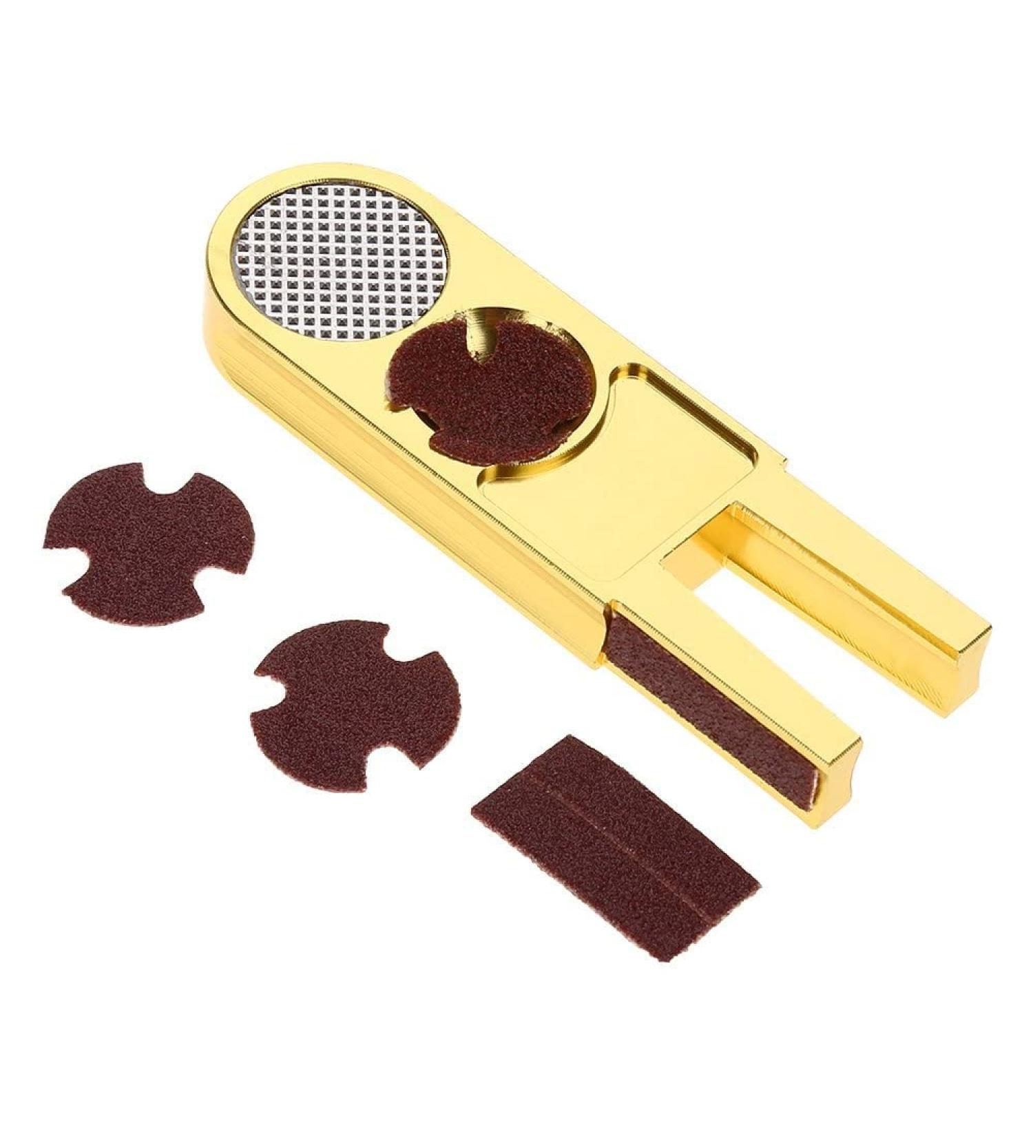 mwellewm Billiards Pool Cue Tip Shaper Tool Pool Cue Tip Scuffer Burnisher Multi Functional Cue Tip Trimmers Tapper Sander - Buy Online on SooperMarket.com