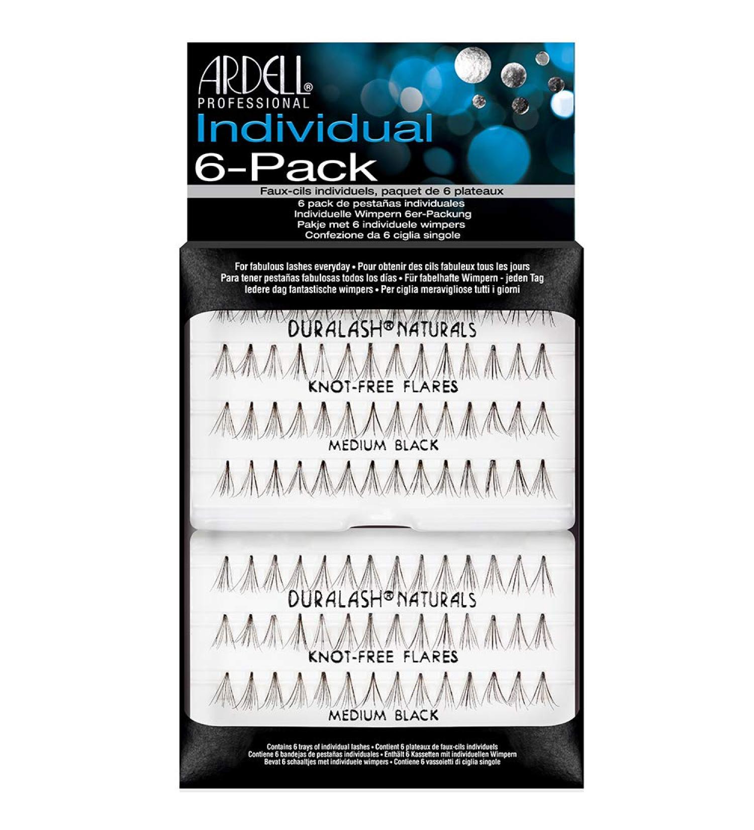 Ardell Duralash Naturals Multipack Individuals - individual eyelashes cruelty-free (Medium)