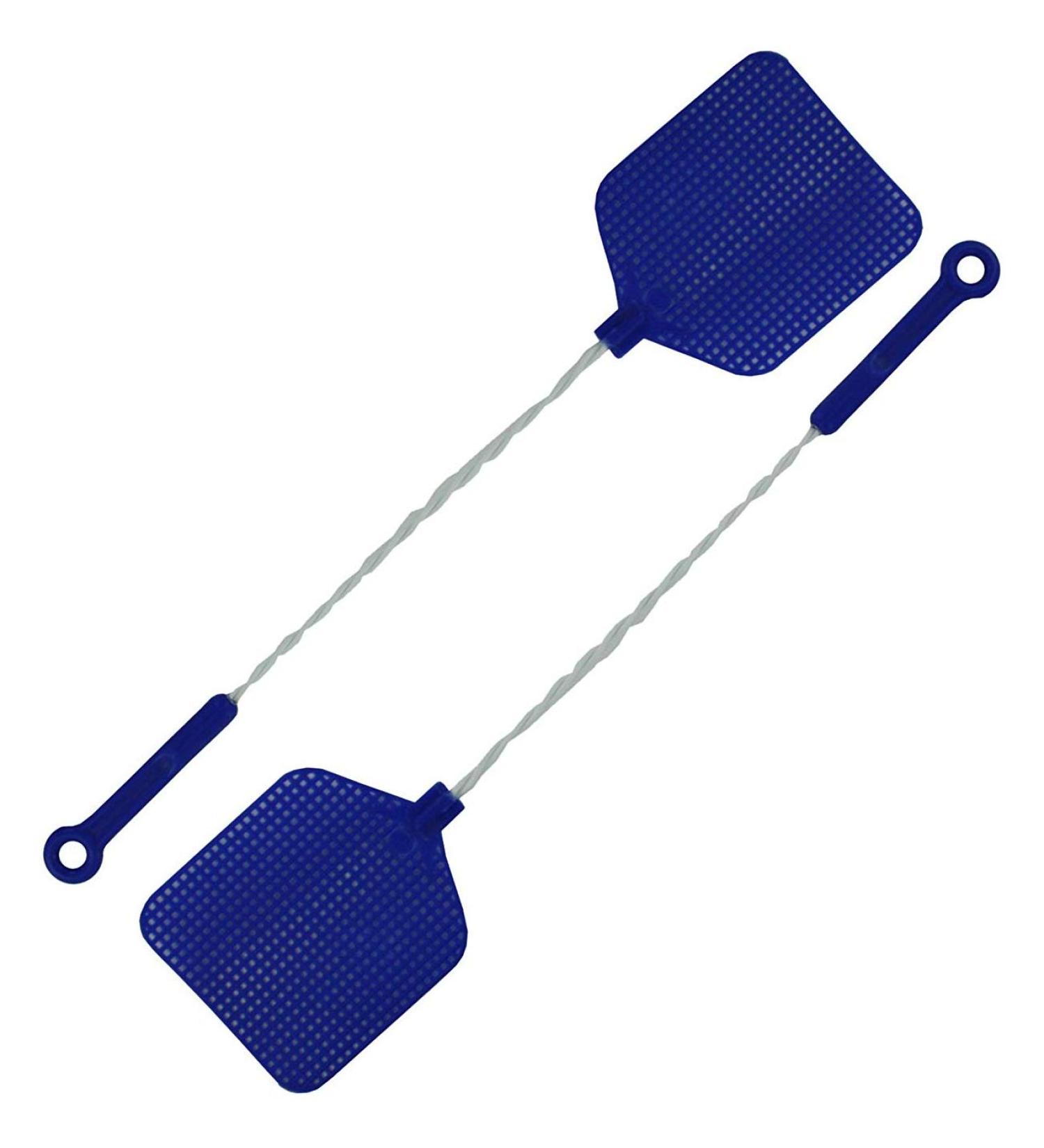 OSKAL Fly Swatter with Wire Handles 2 Pack, Assorted Colors 2 Pcs