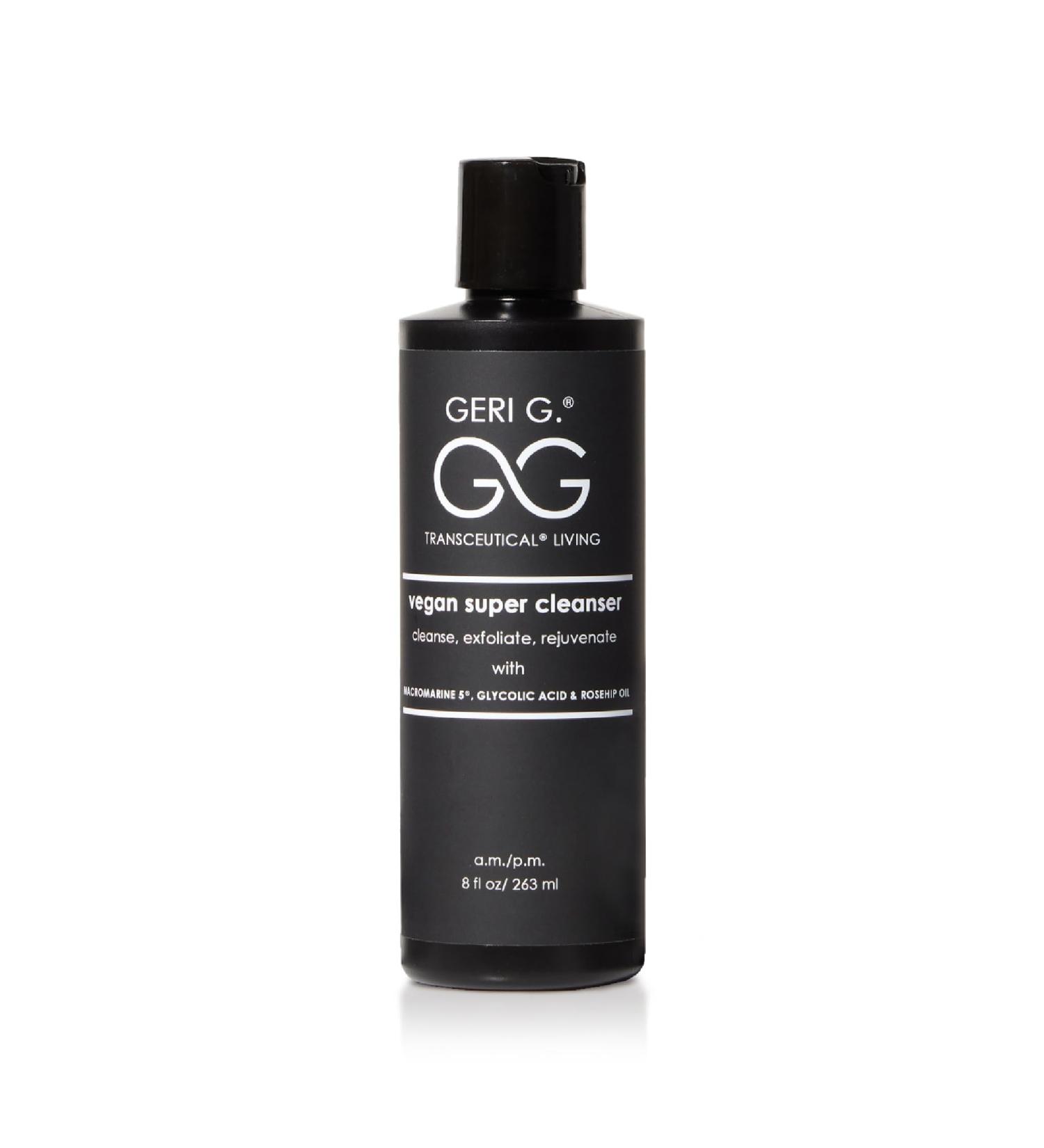 Vegan Super Face Cleanser | Macromarine 5 Glycolic Acid & Rose Hip Oil | Clean Beauty & Cruelty Free - Buy Online on SooperMarket.com