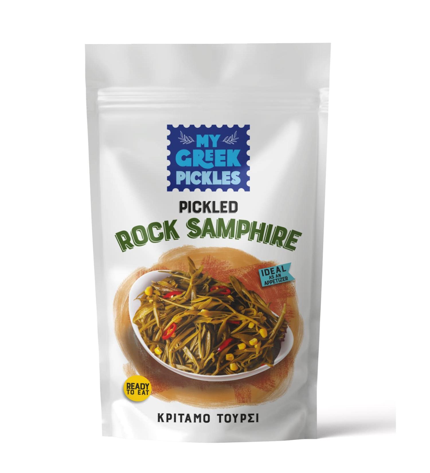 My Greek Pickles - Pickled Samphire (2 x 250g) | Authentic International Shipping - Buy Online on SooperMarket.com