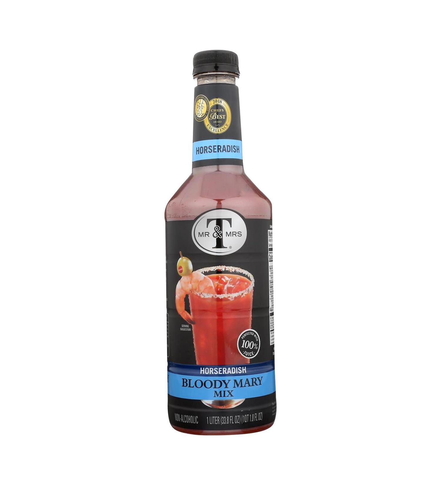Mr & Mrs T Horseradish Bloody Mary Mix (6 Bottles)