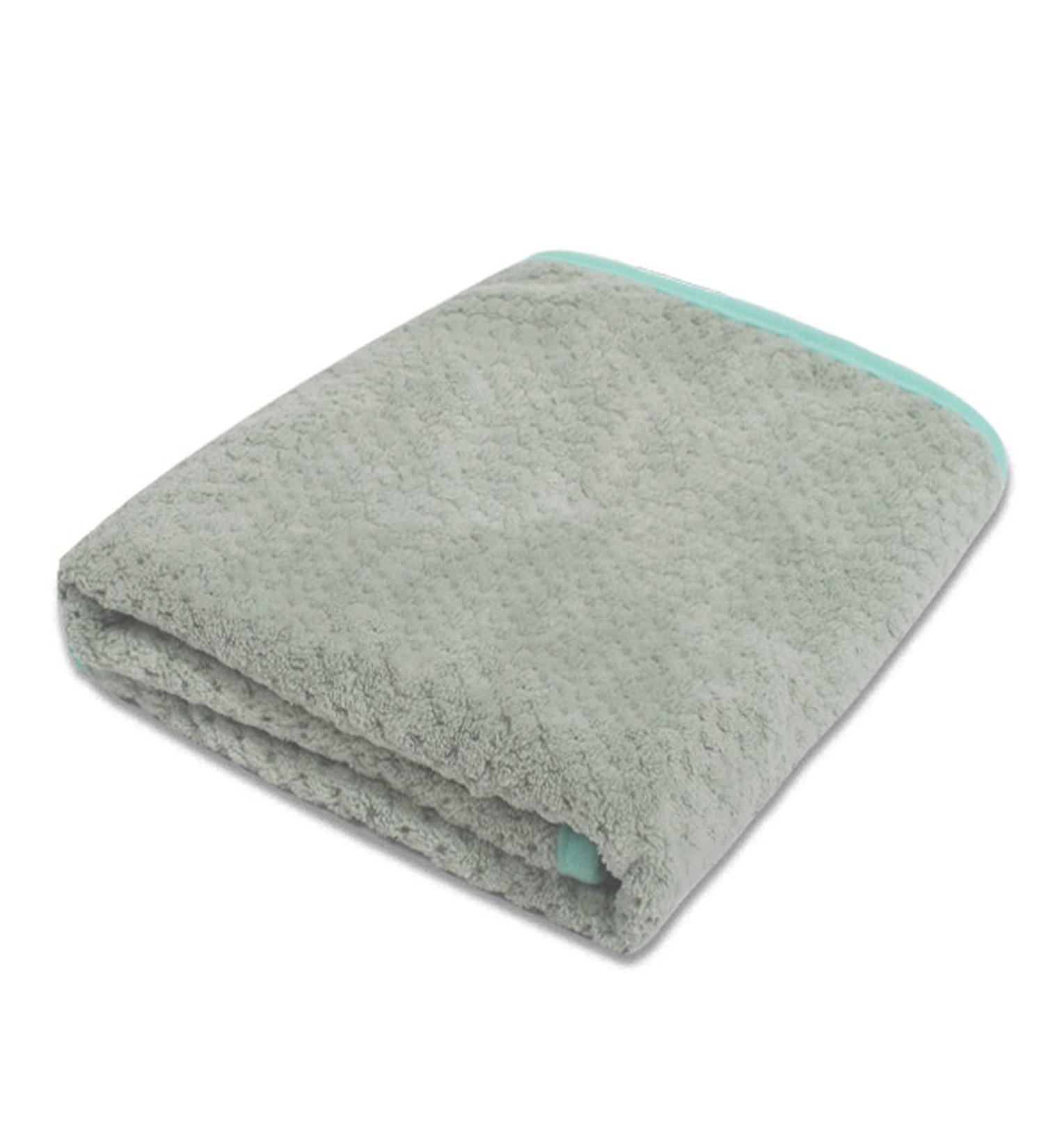 Fast-Drying Microfiber Dog Towel | Extra Absorbent Pet Bath Towel for Small & Medium Dogs & Cats - Valink Green - Buy Online on SooperMarket.com