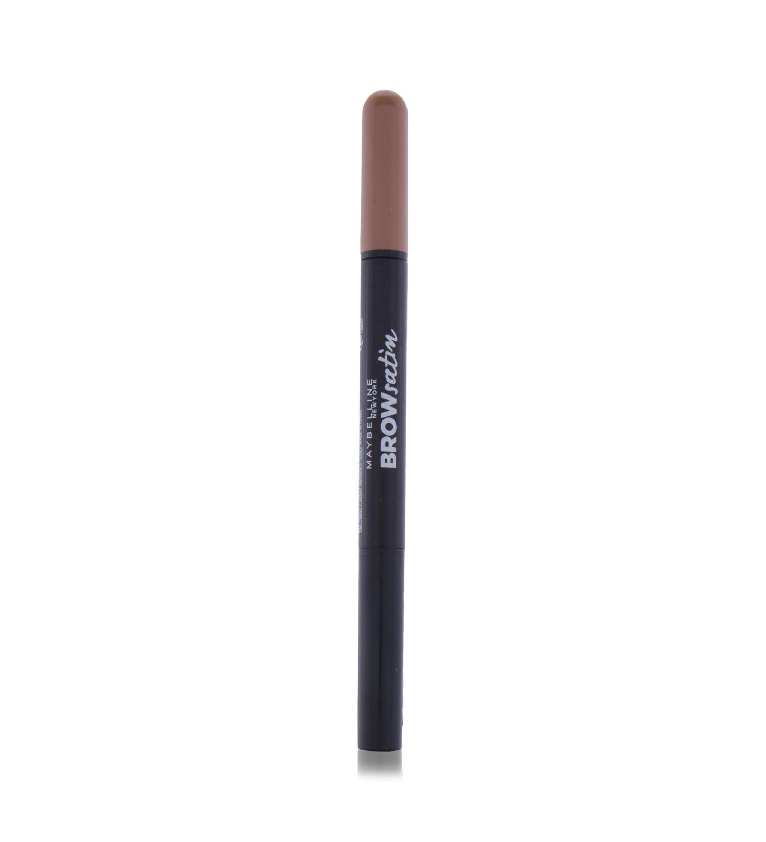 Maybelline Brow Satin Duo in Mahogany Red - Define and Fill Eyebrows - Buy Online on SooperMarket.com