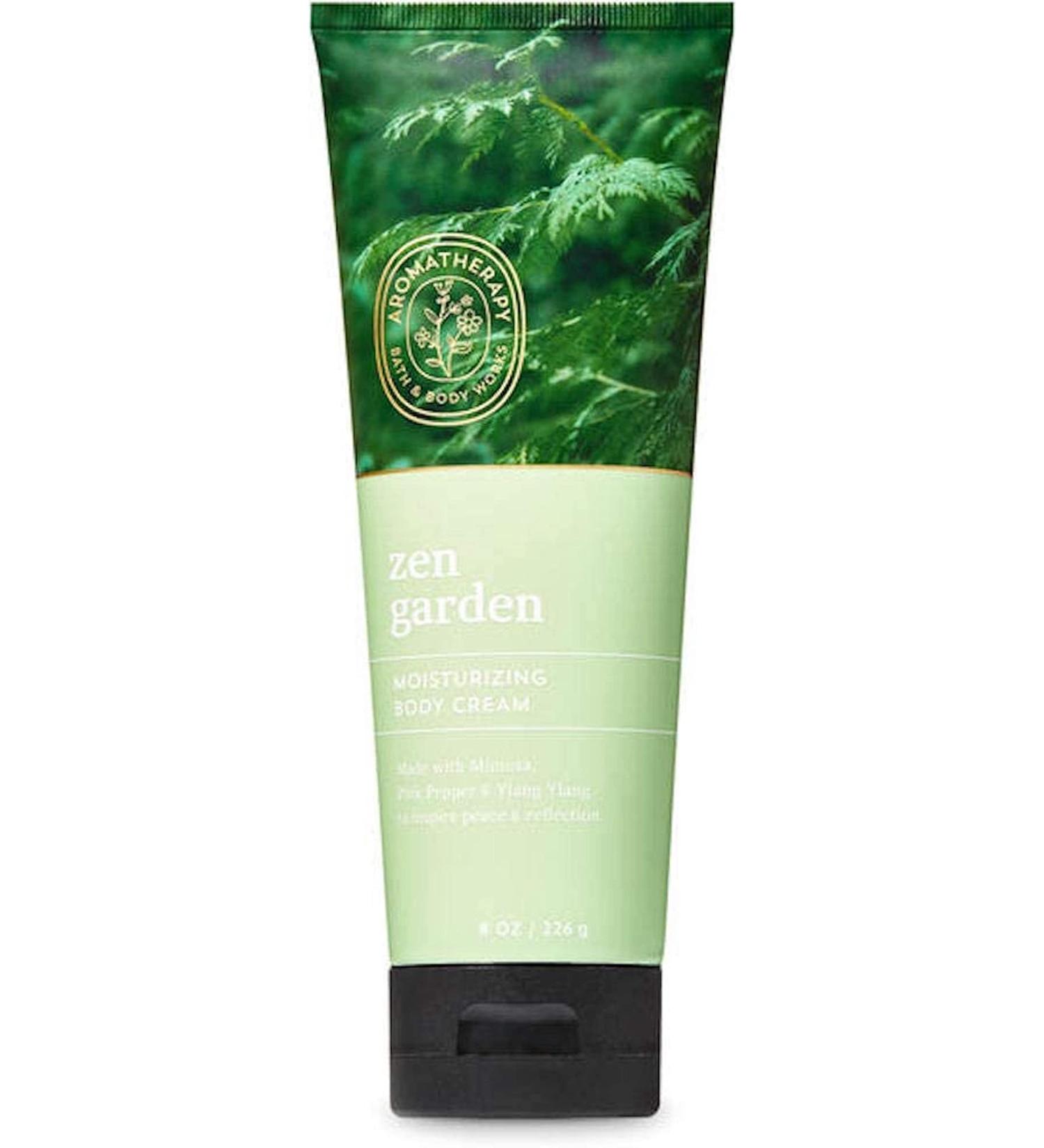 Bath and Body Works Aromatherapy Zen Garden Peace Body Cream 8 Ounce Moisturizer Mimosa Pink Pepper Ylang Ylang