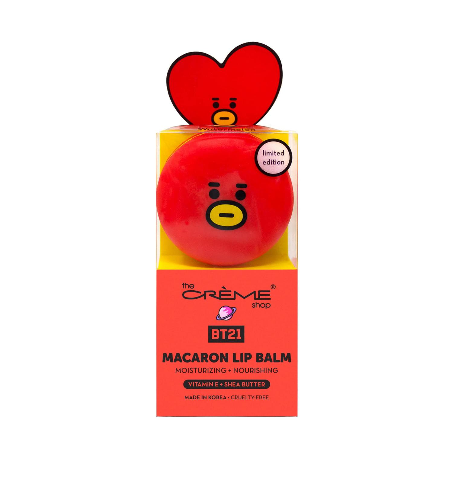 Buy The Cr me Shop BT21 TATA Macaron Lip Balm - Watermelon | Moisturizing & Fun Lip Care | International Shipping Available - Buy Online on SooperMarket.com