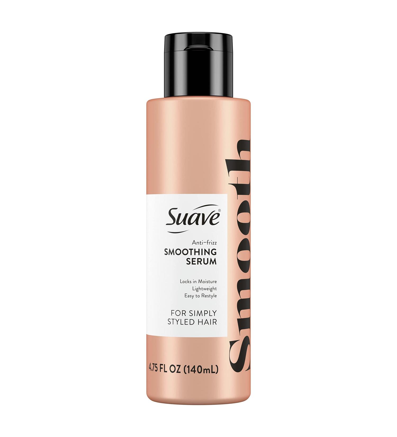 Suave Simply Styled Anti Frizz Serum - 24 Hour Smoothing Hair Serum for Frizz Control (4.75 oz) | International Shipping Available - Buy Online on SooperMarket.com