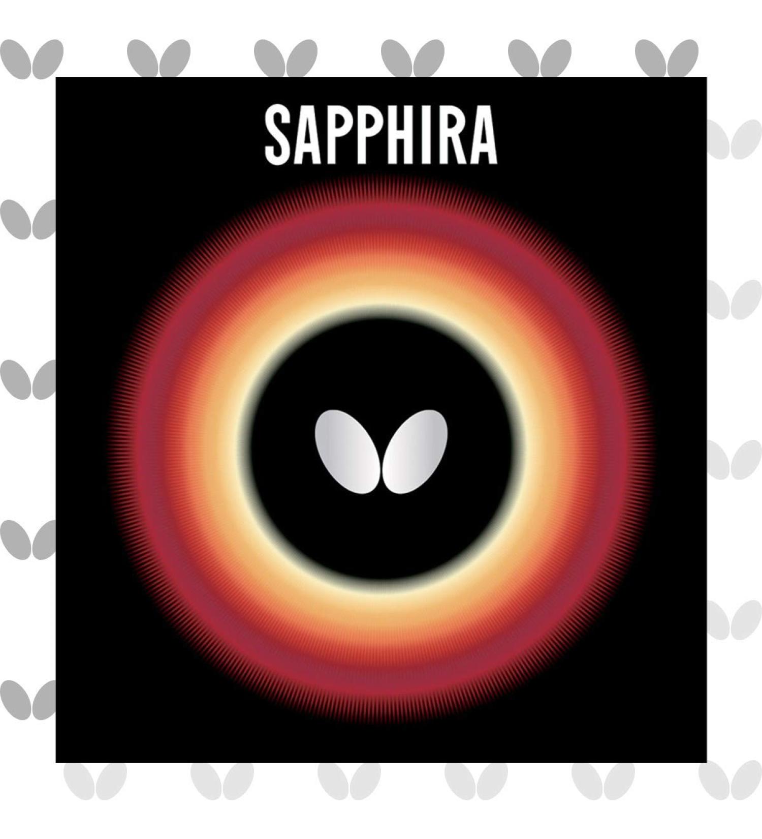 Butterfly Sapphira Table Tennis Rubber - Butterfly Table Tennis Rubber - 1.9 mm - Red or Black - 1 Table Tennis Racket Rubber Sheet - Professional Table Tennis Rubber - Buy Online on SooperMarket.com