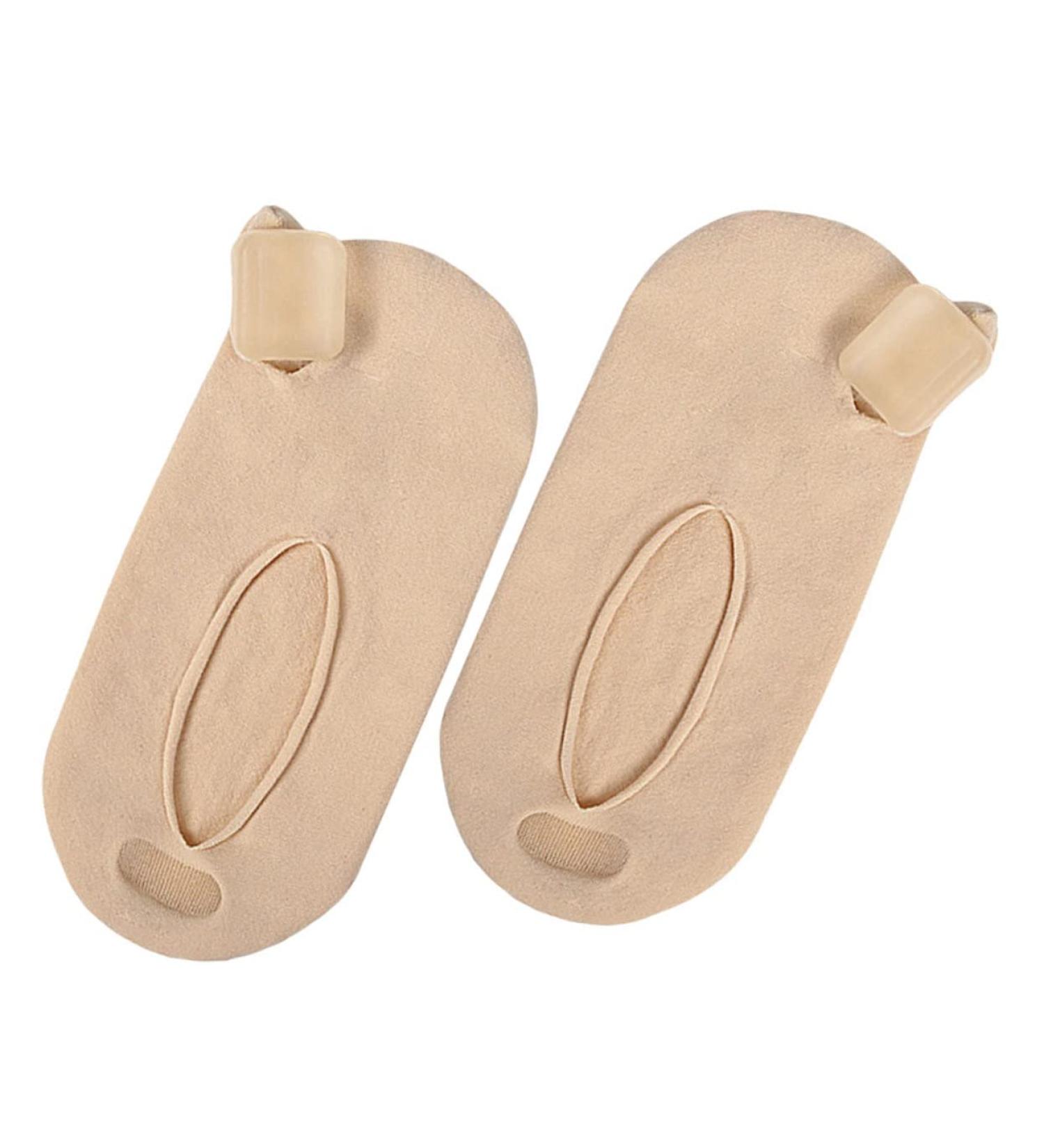 FOMIYES Mens Invisible Toe Separator Boat Socks - 1 Pair | Men & Women Orthodontic Toe Correcting Socks | Comfortable Toe Wraps & Bandages - 17.8x8cm - Buy Online on SooperMarket.com