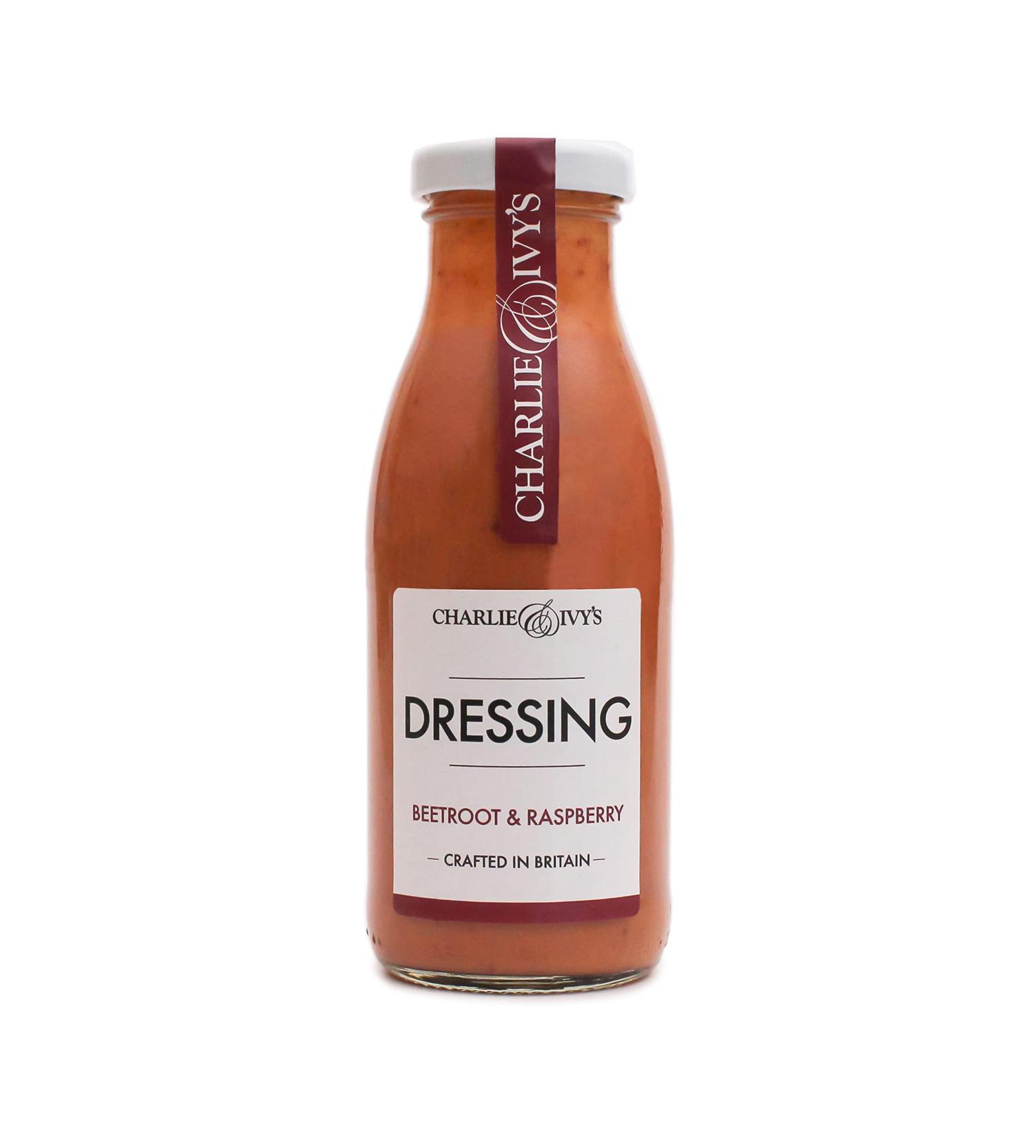 Charlie & Ivy's Beetroot & Raspberry Dressing 250ml - Delicious Flavor for Salads and More - Buy Online on SooperMarket.com