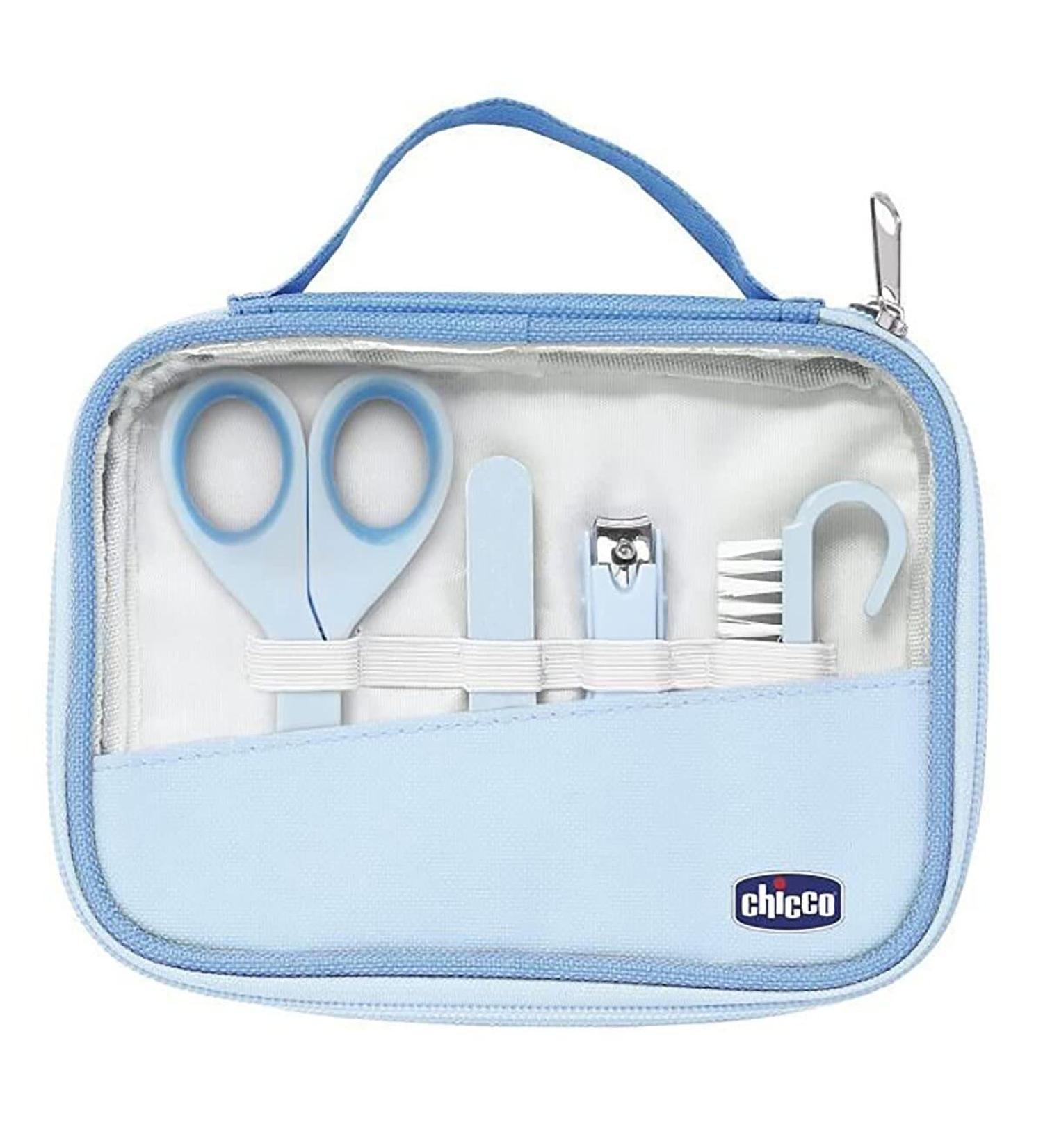 Chicco Happy Hands My First Manicure Set - Blue, Suitable from Birth, One Size - Buy Online on SooperMarket.com