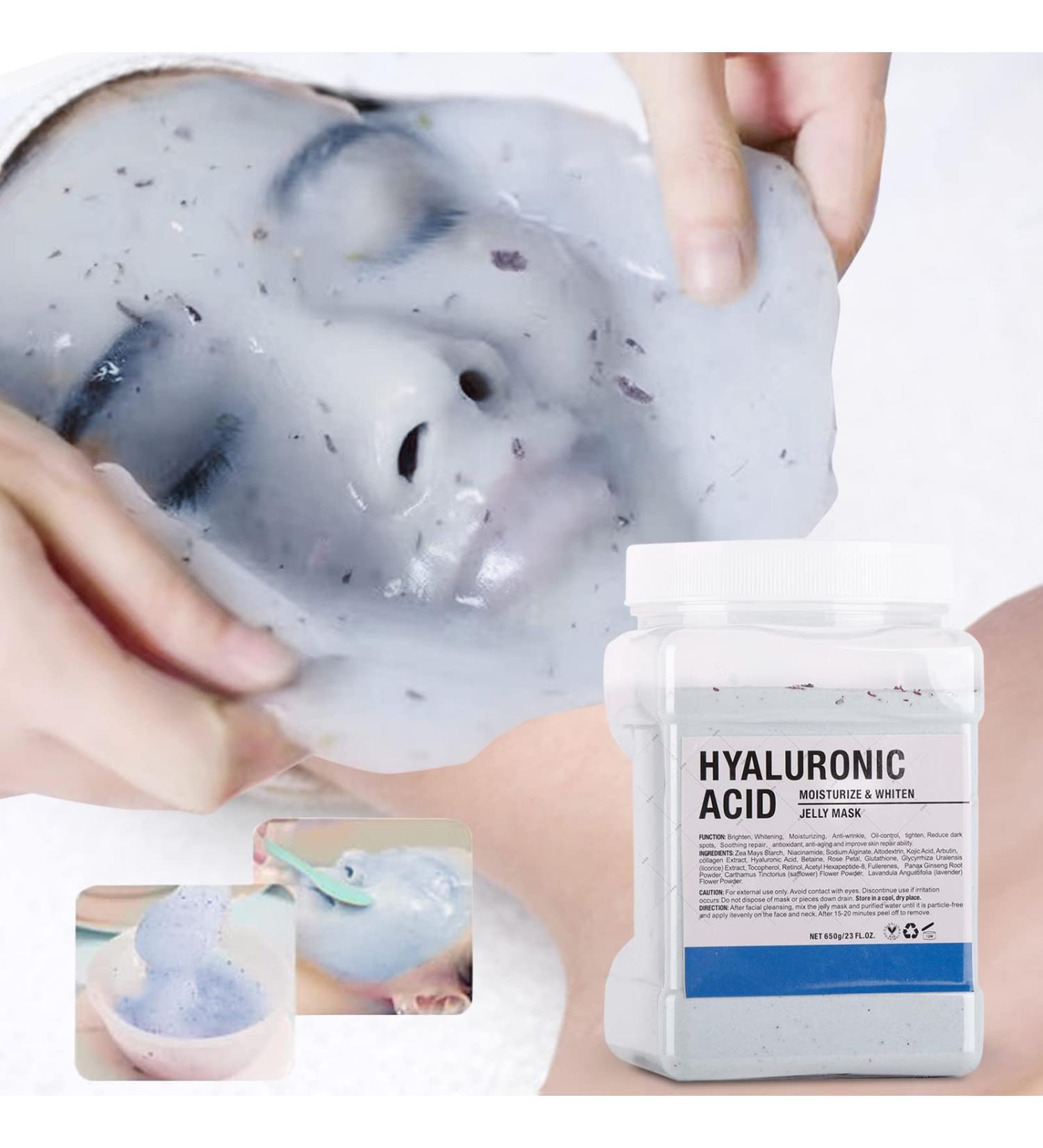 Hydrating Jelly Mask Powder | Professional Peel Off Hydrojelly Mask | Moisturizing & Brightening Formula for Wrinkles & Acne | 23 Fl Oz - Buy Online on SooperMarket.com