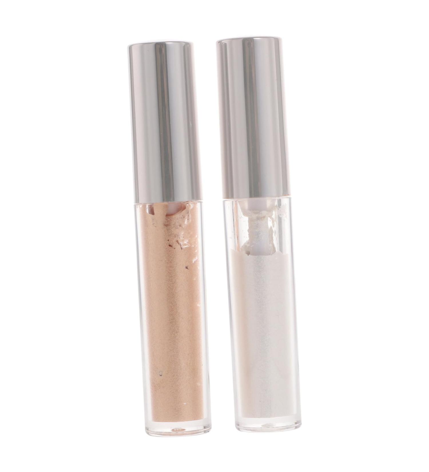 Healeved 2pcs Liquid Eyeshadow Holographic Eyeshadow White Eyeshadow Highlighter Eyeshadow Pp  - Buy Online on SooperMarket.com