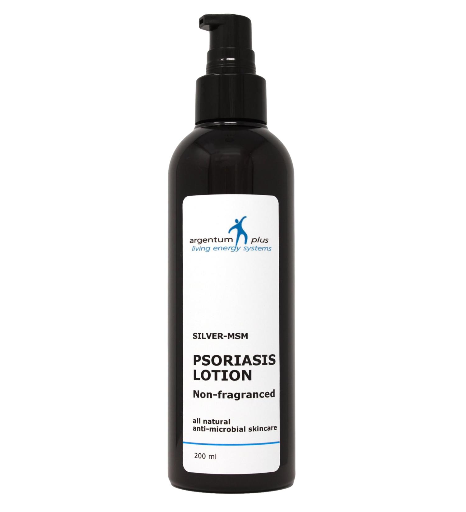 argentum plus - Silver-MSM Psoriasis Lotion Non-Fragranced 200ml | For skin prone to Psoriasis - Buy Online on SooperMarket.com