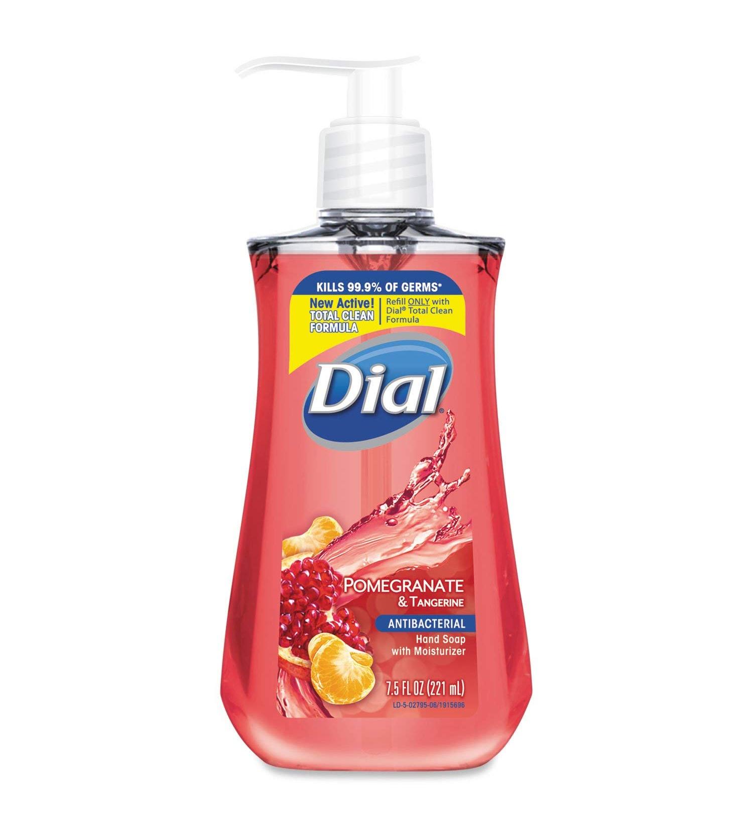 Antimicrobial Liquid Soap 7 1/2 oz Pump Bottle Pomegranate & Tangerine 12/CT