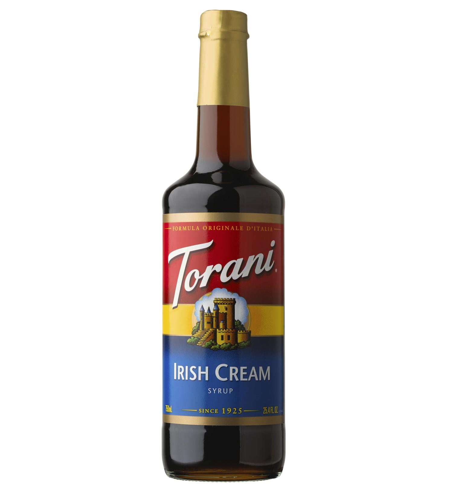 Torani Irish Cream Syrup 750 ml - flavouring syrup for coffee tea soda cocktail etc. - Buy Online on SooperMarket.com