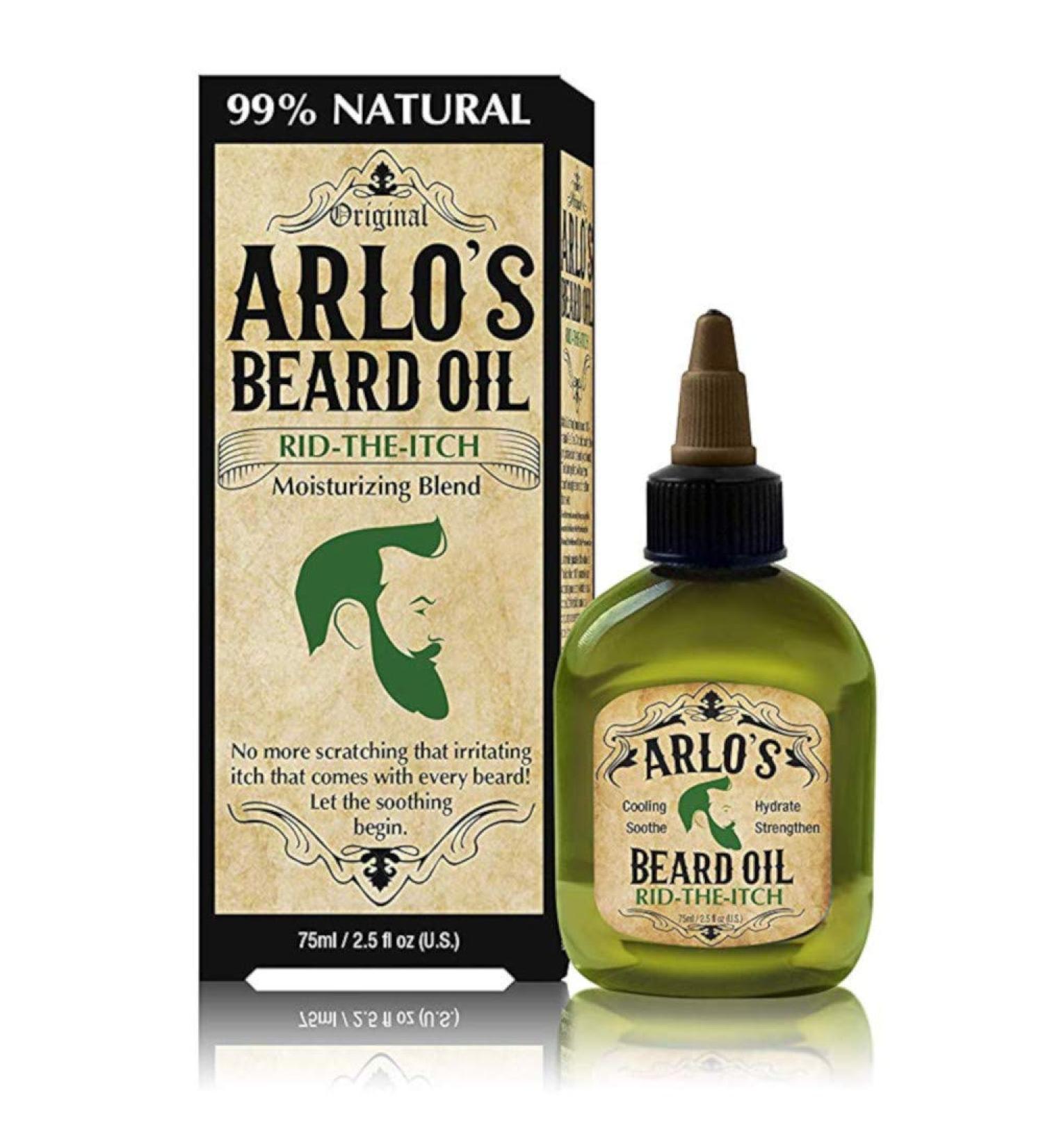 Arlo's Beard Oil 75ml - Soothes Itchiness and Nourishes Skin - Buy Online on SooperMarket.com