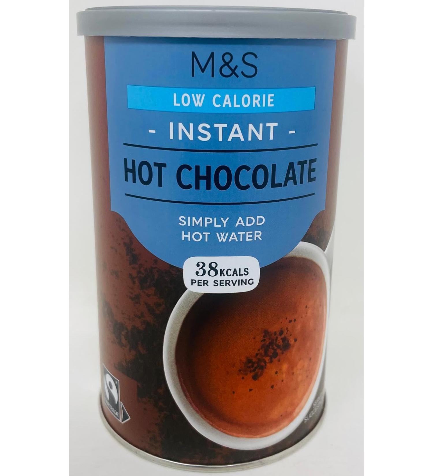 M&S Instant Low Calorie Hot Chocolate 200g | Instant low calorie hot chocolate drink - Buy Online on SooperMarket.com