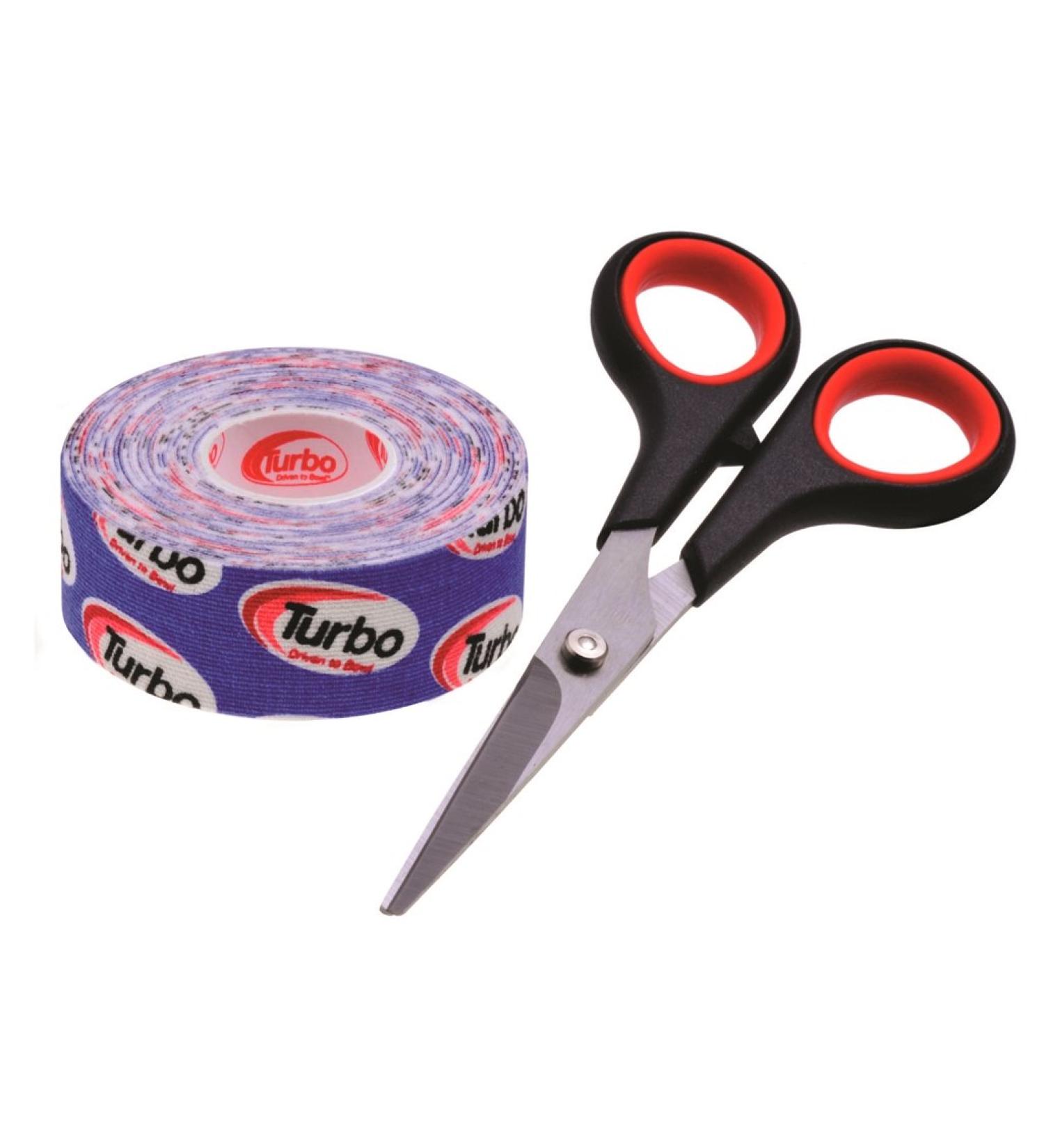 Turbo Driven to Bowl 1 Inch Roll Fitting Tape- Blue