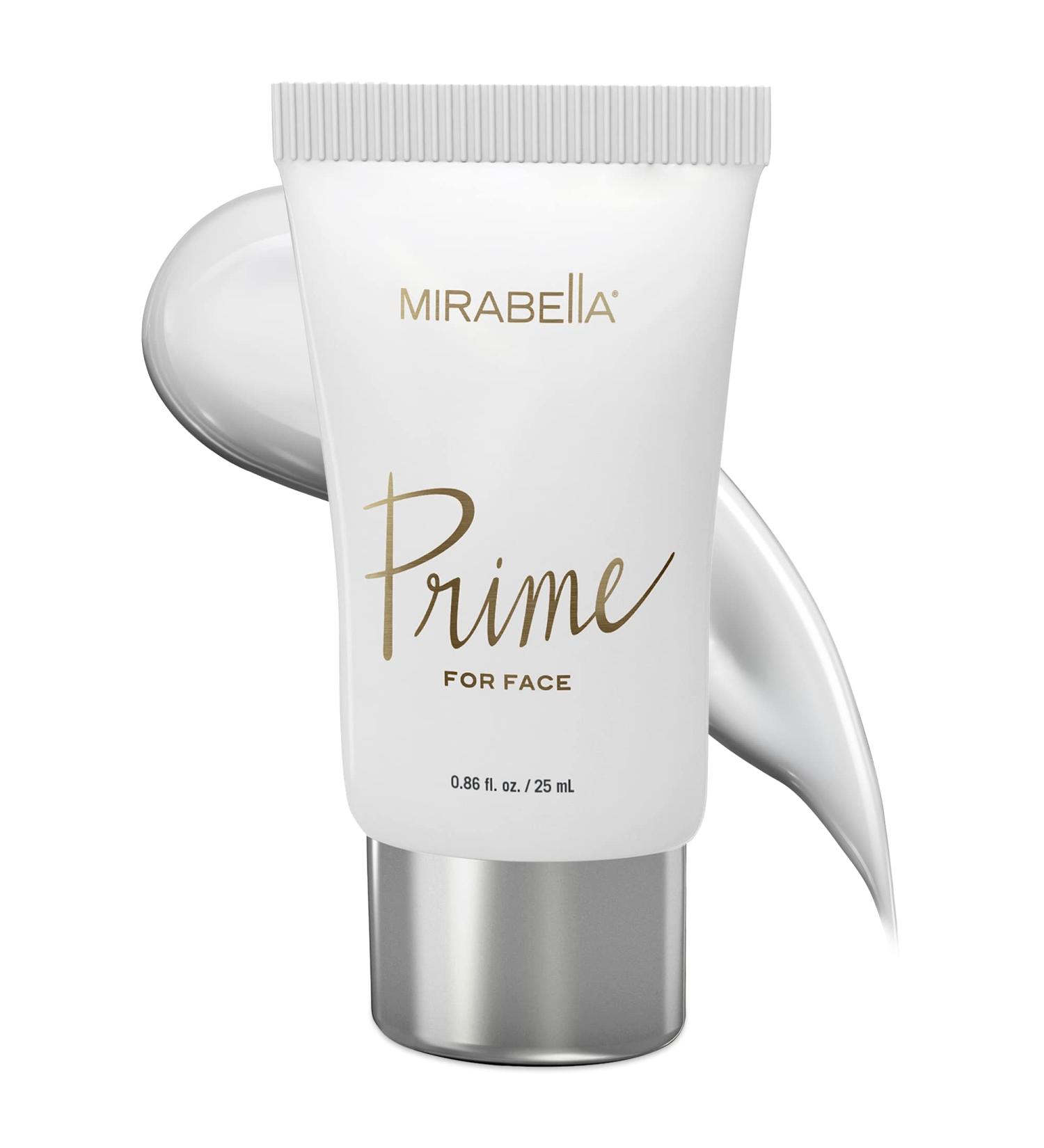 Mirabella Beauty Prime Face Makeup Primer - Weightless Preps, Primes, Perfects & Protects - Silky Smooth Base for Foundation - All Skin Types - 25 ml - Buy Online on SooperMarket.com
