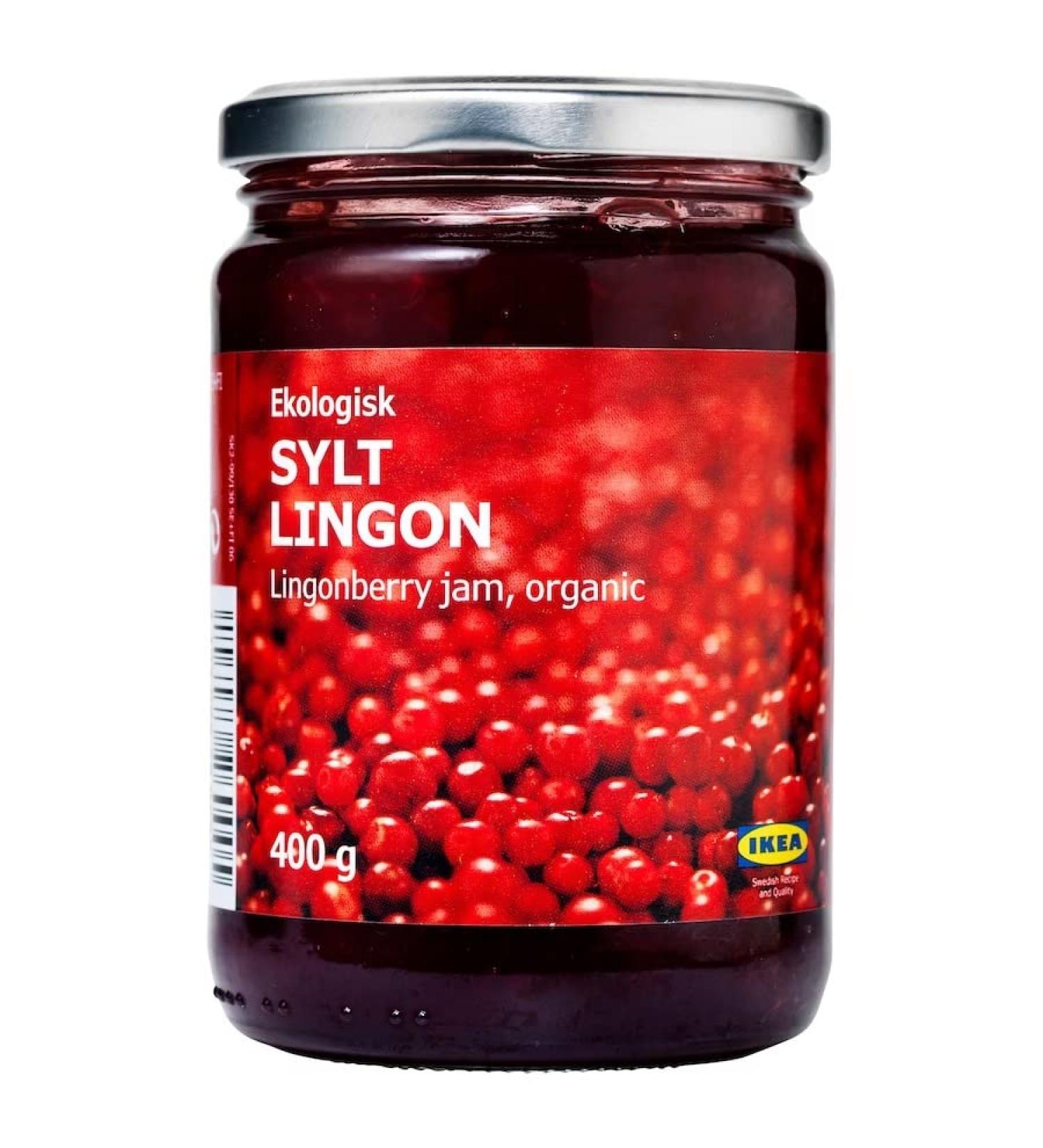 Sylt LINGON Lingonberry jam Organic 400 g (1) - Buy Online on SooperMarket.com