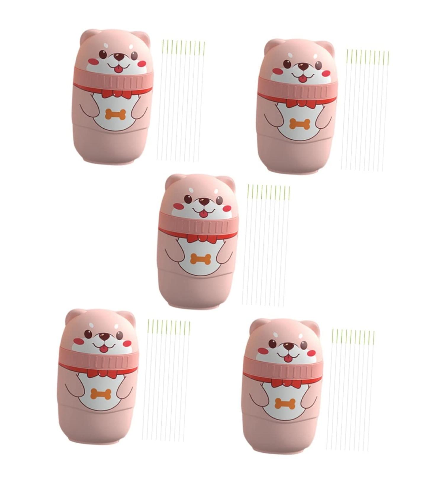 1200 Pcs Puppy Ear Hole Cleaning Piercing Cleaner - Set of 10 | Earring & Piercing Floss for Clean Ears | 7.5X4CM Size - Buy Online on SooperMarket.com