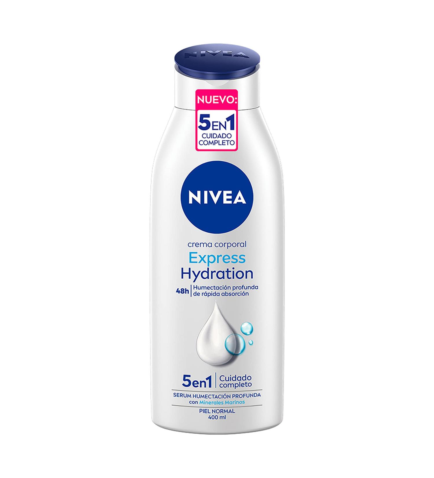 Nivea Body Milk Cream - Express Hydration for All Skin Types | International Shipping Available - Buy Online on SooperMarket.com
