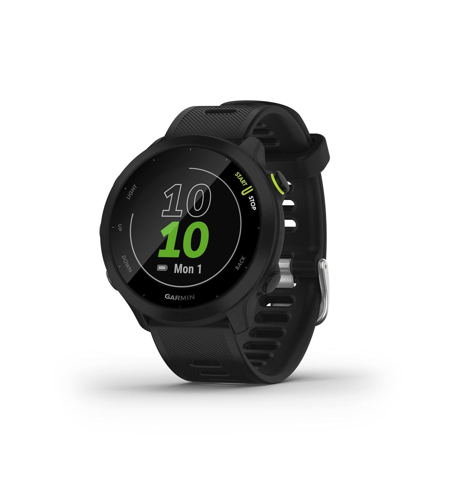 Garmin Forerunner 55 GPS Running Smartwatch  Black - Buy Online on SooperMarket.com