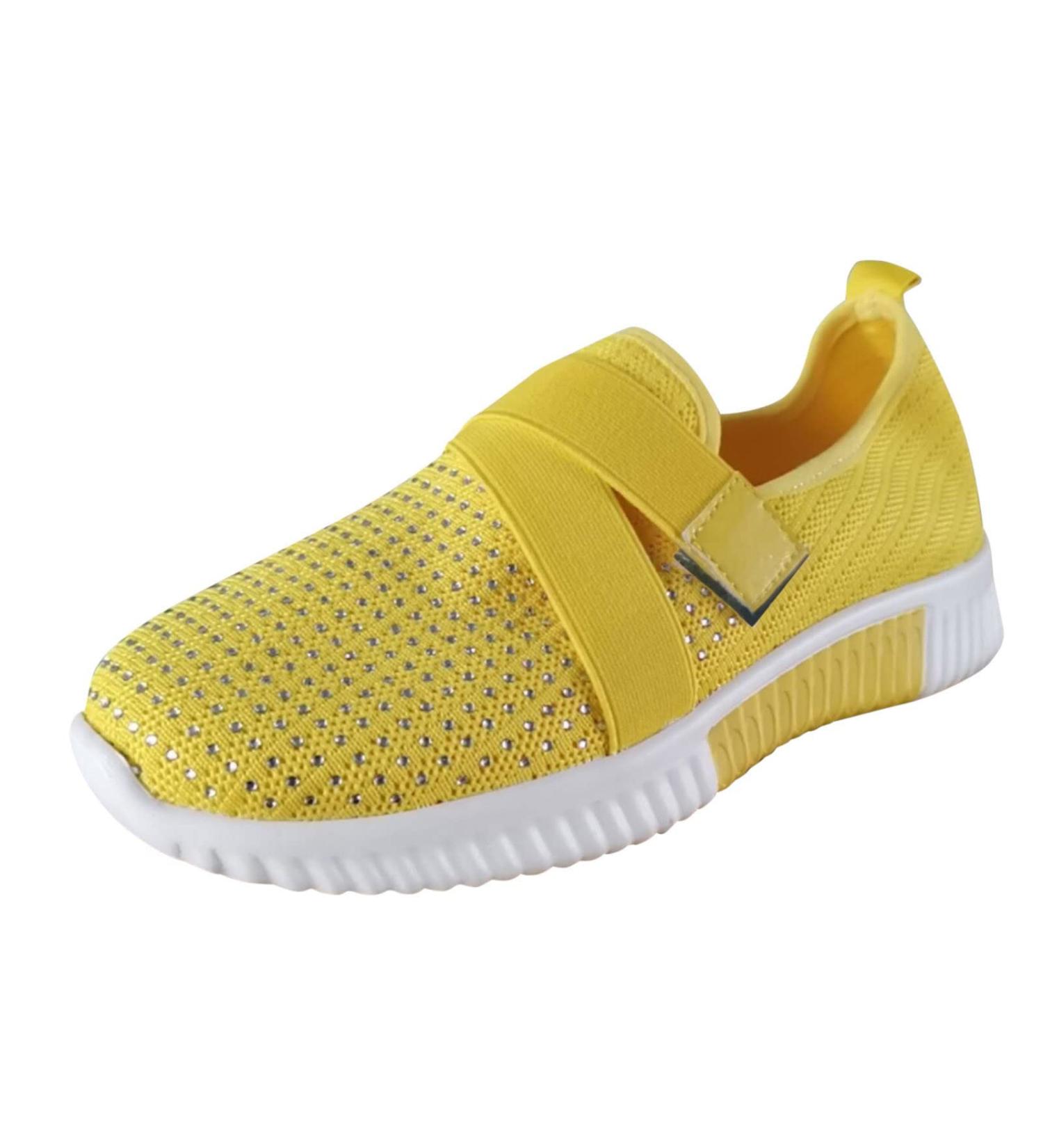 Women's Lightweight Waterproof Sneakers - Summer Orthopedic Trekking & Dress Styles in White Blue Black & Yellow | International Shipping - Buy Online on SooperMarket.com