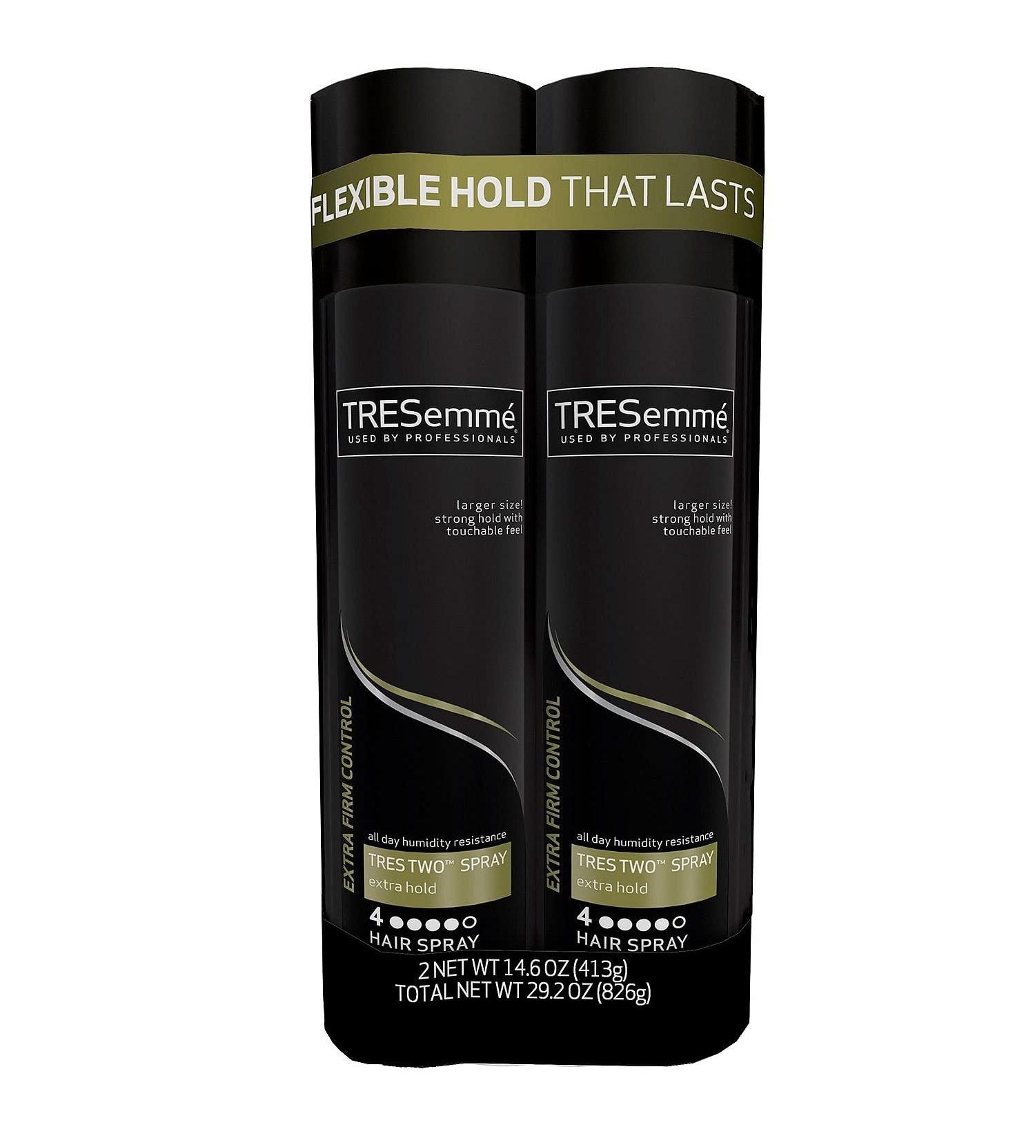 TRESemme Extra-Hold Hair Spray 14.5 oz, 2 Pack - Long-lasting Hold and Shine - Buy Online on SooperMarket.com