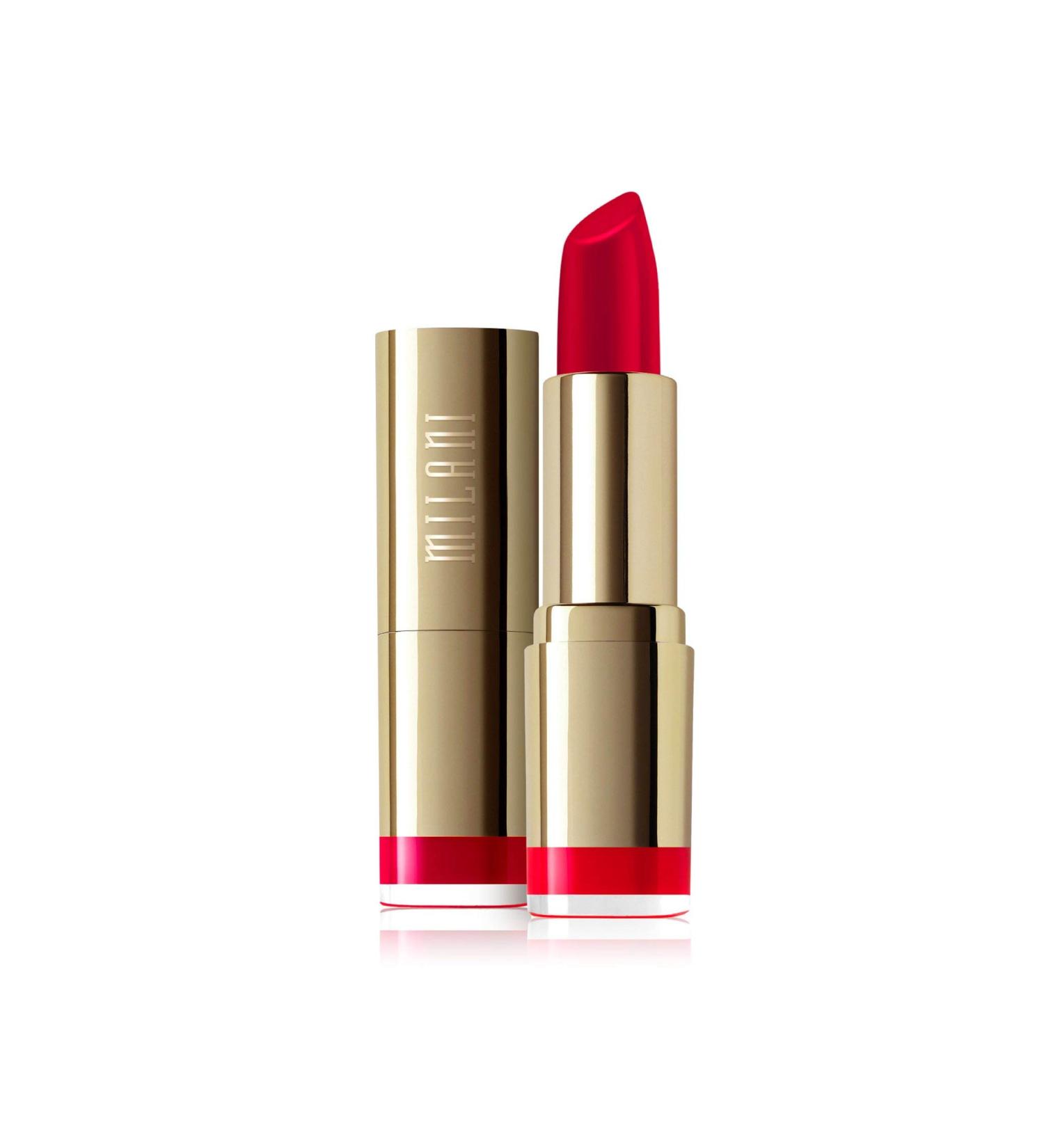 Milani Color Statement Lipstick - Red Label Cruelty-Free Nourishing Lipstick - Vibrant Red Shade - 0.14 Ounce - Buy Online on SooperMarket.com