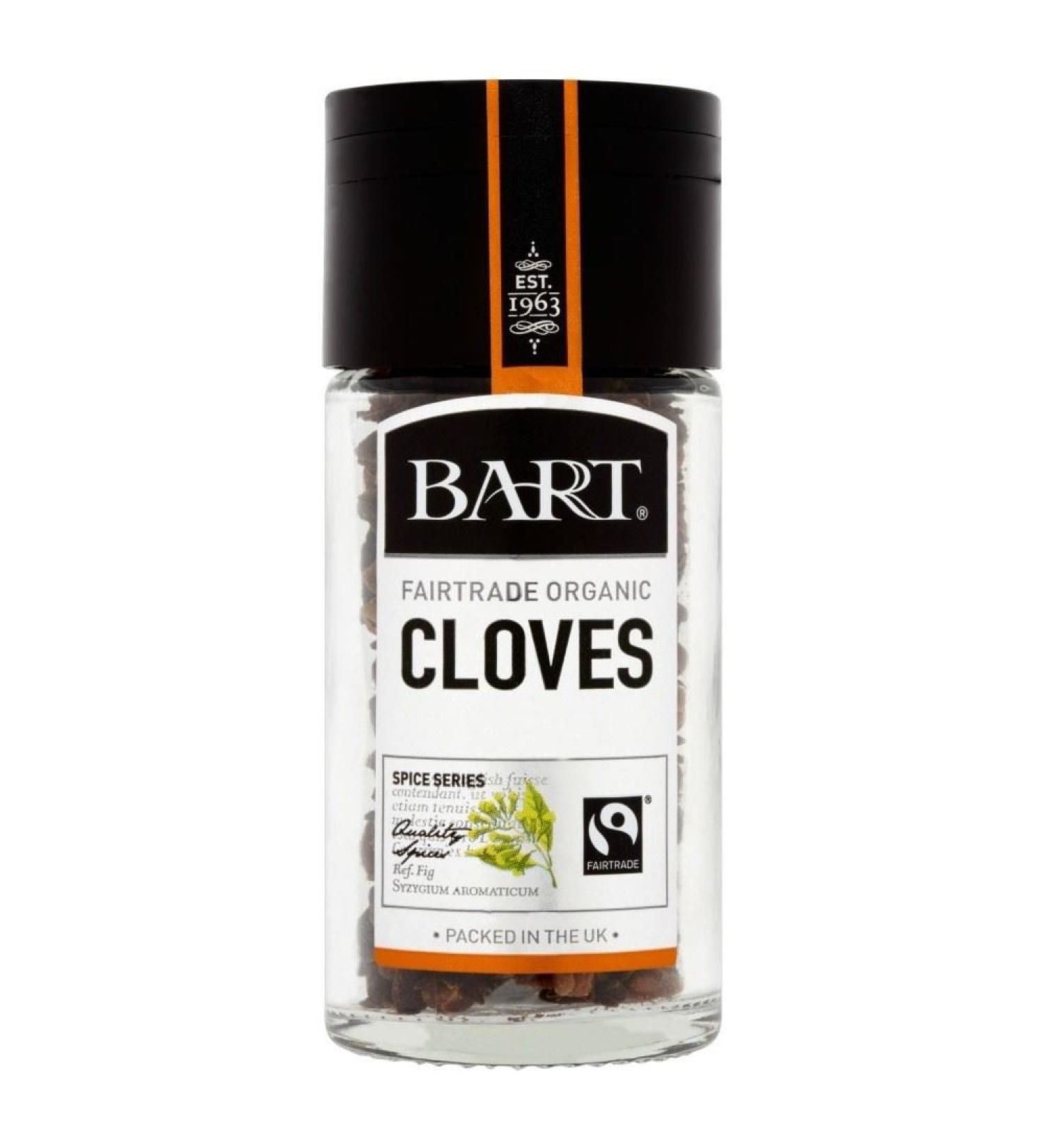 Bart Organic Fairtrade Whole Cloves (30g)