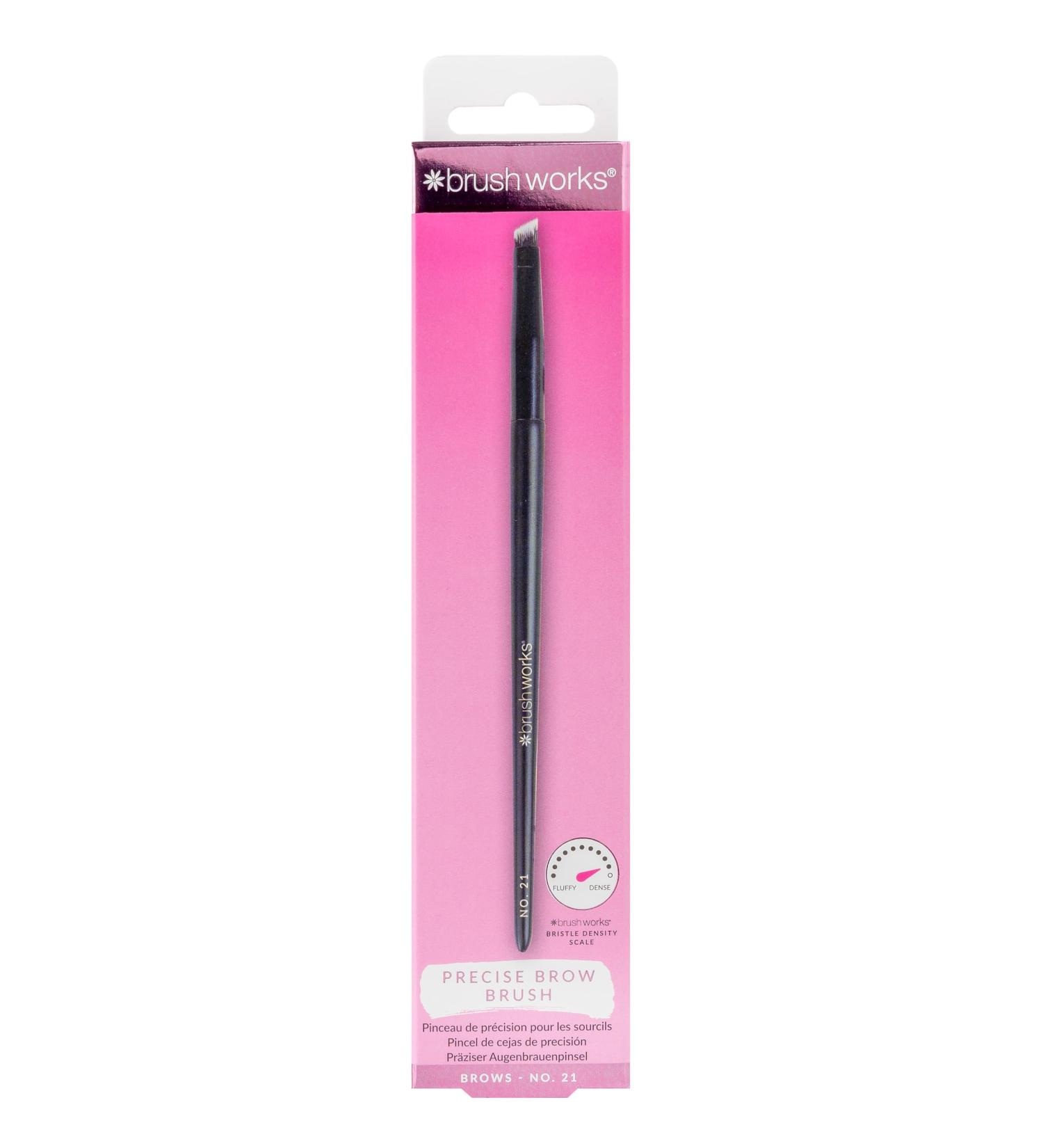 Brushworks No. 21 Precise Brow Brush - Buy Online on SooperMarket.com