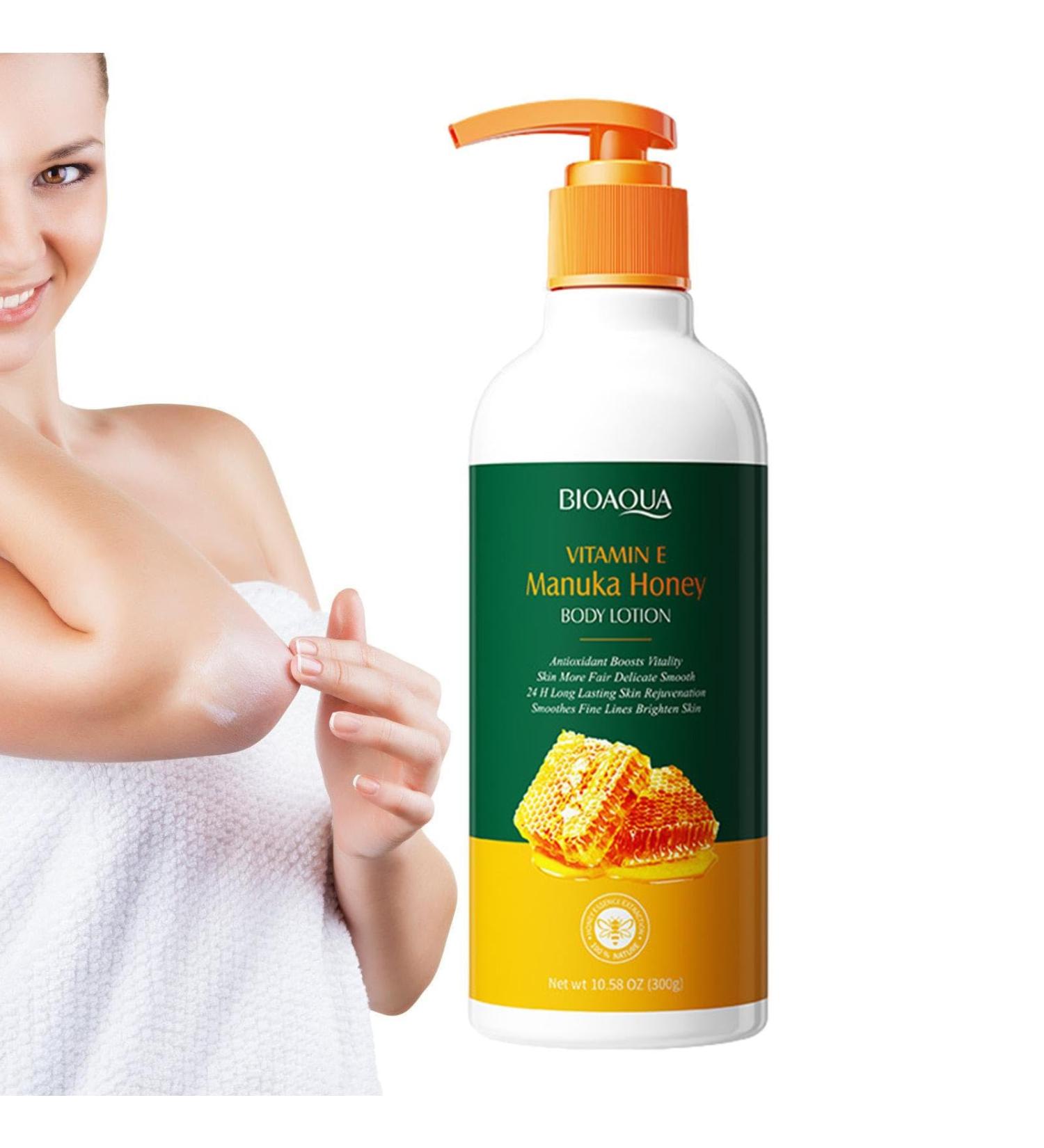 Honey Body Gel | Moisturizing Firming Vitamin E Body Butter Lotion | Hydrating Moisturizer for Face and Body Cream for Dry Skin for Women Bexdug - Buy Online on SooperMarket.com