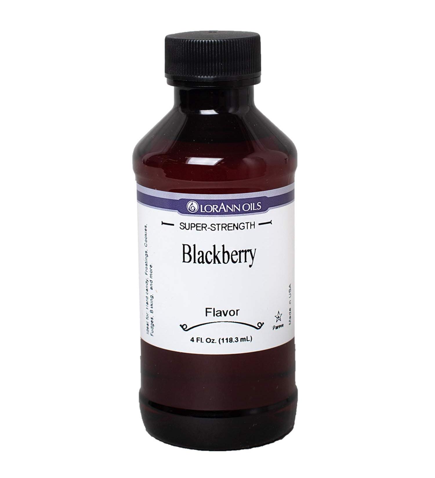 LorAnn Blackberry SS Flavor - 4 oz Bottle | Premium Concentrated Extract - Buy Online on SooperMarket.com