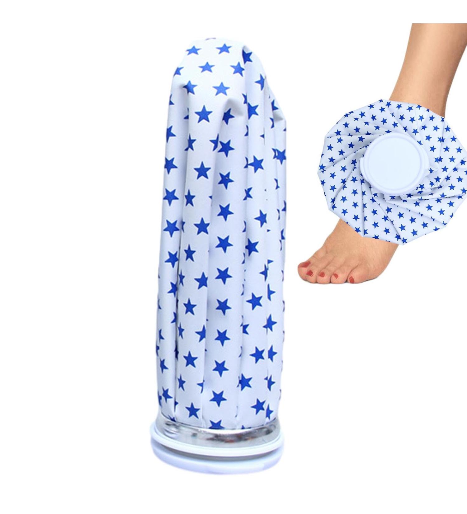 Ice Pack for Injuries Waterproof Heat Resistant Ice Bags - Skin Care Products for Bruises Bumps Spasms Sprain Fever Toothache Headache Puchen Pentagram Large - Buy Online on SooperMarket.com