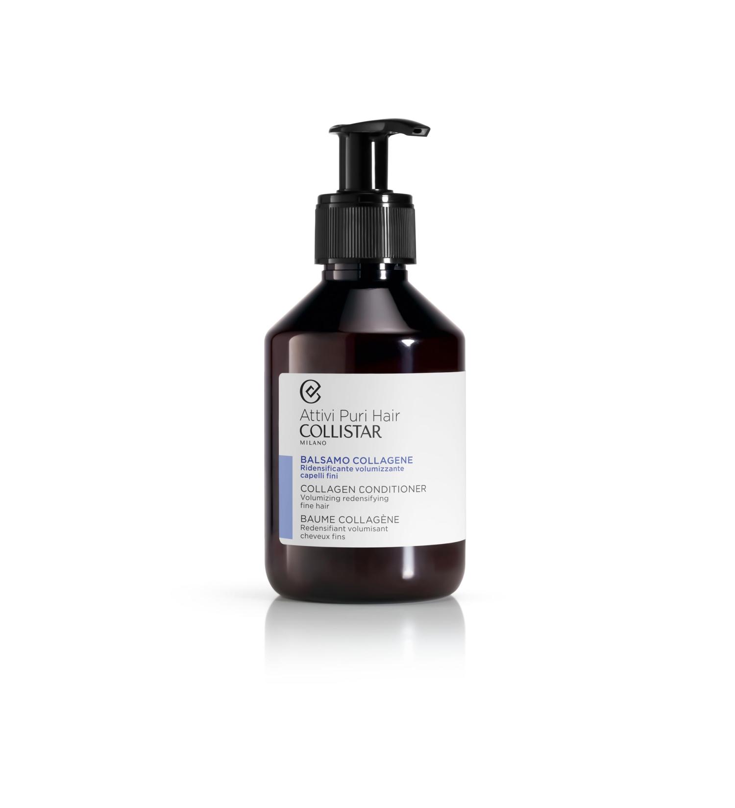 Collistar Attivi Puri Hair Collagene Balsamo Capelli Volumizzante 200ml - Italian Hair Treatment for Volume | International Shipping - Buy Online on SooperMarket.com