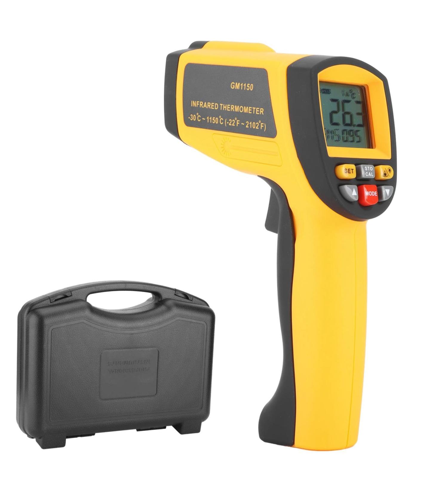 Advanced Contact LCD Handheld Digital Temperature Tester - Accurate Instant Readings | Portable Temp Monitor for All Ages - International Shipping Available - Buy Online on SooperMarket.com