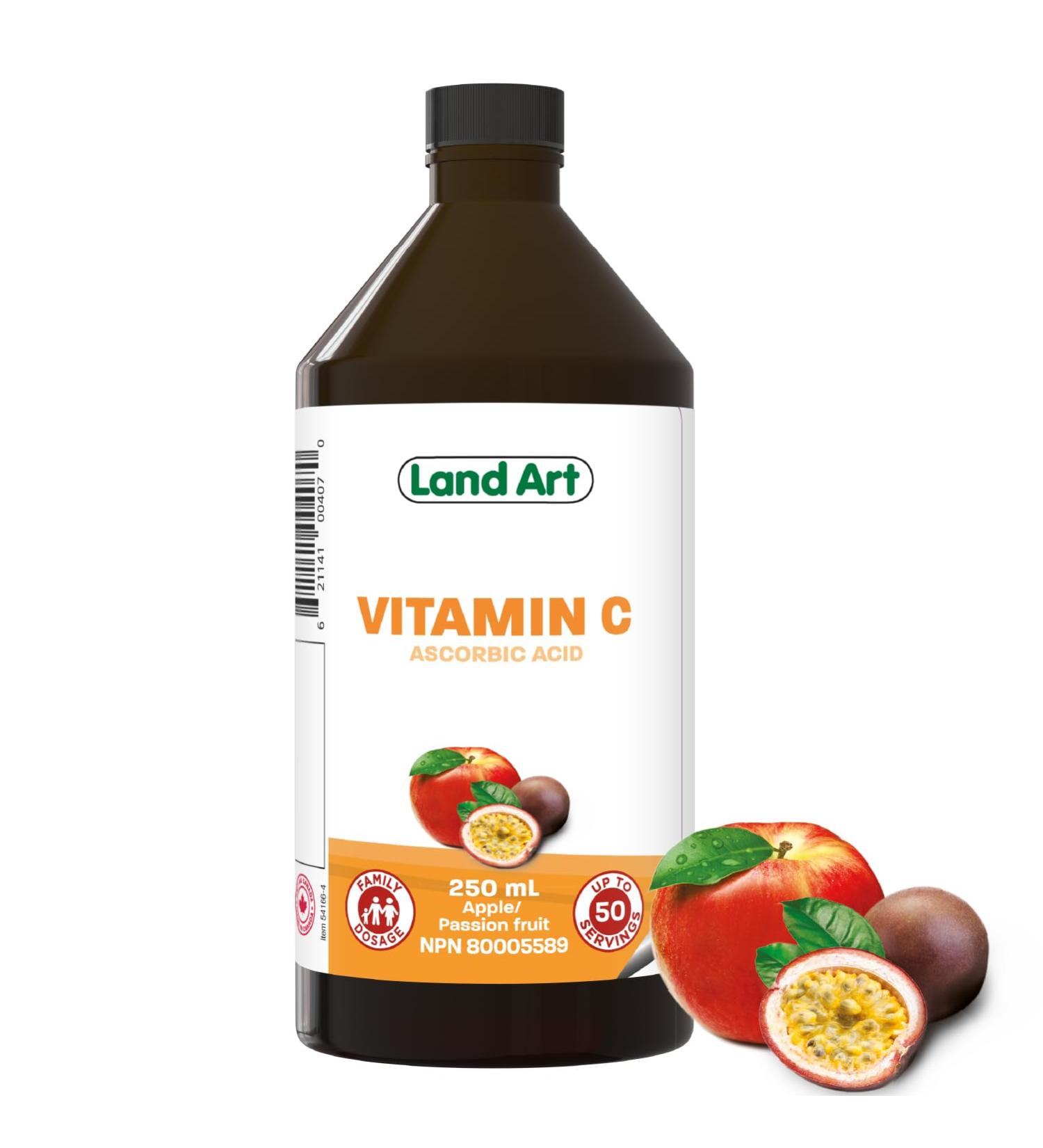 Vitamin C 250ml Immune System Support - Liquid Formula for Maximum Absorption - for Kids and Adults - Great Taste - Vegan - Non-GMO Gluten Free No Sugar Added - Made in Canada 250 ml (Pack of 1) - Buy Online on SooperMarket.com