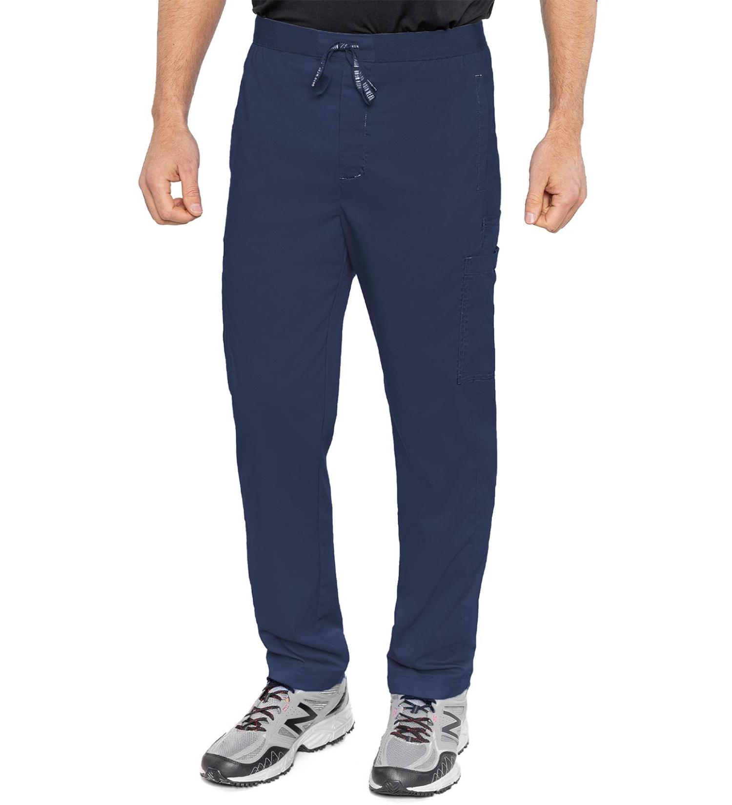 Med Couture RothWear Men's Hutton Straight Leg Pant Medium Navy